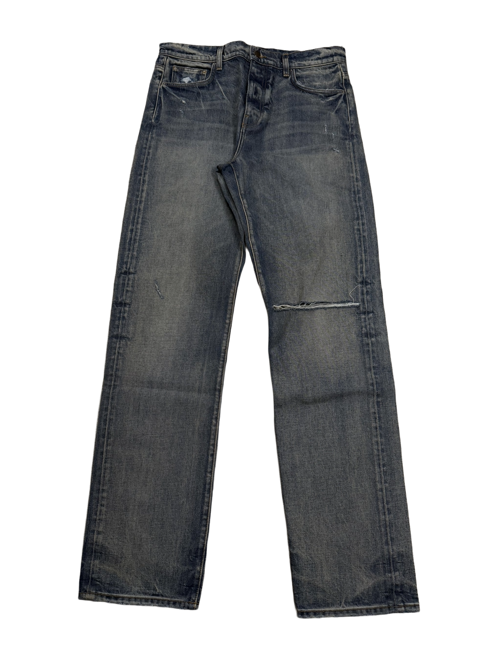 Amiri (Wide Leg) Light Wash Jeans