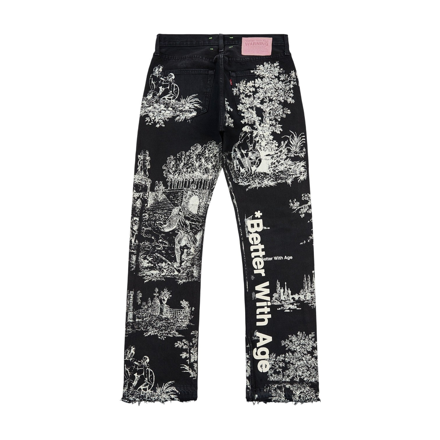 Better With Age 'Teresa Carpenter' Black Jeans