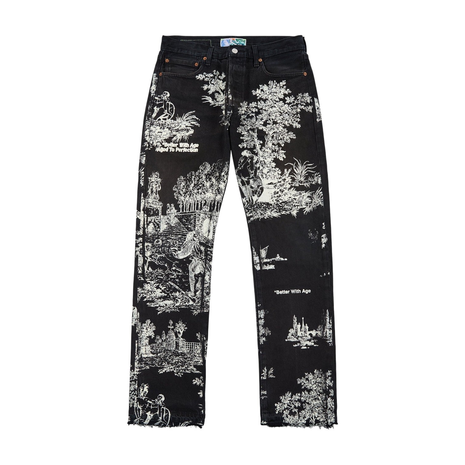 Better With Age 'Teresa Carpenter' Black Jeans
