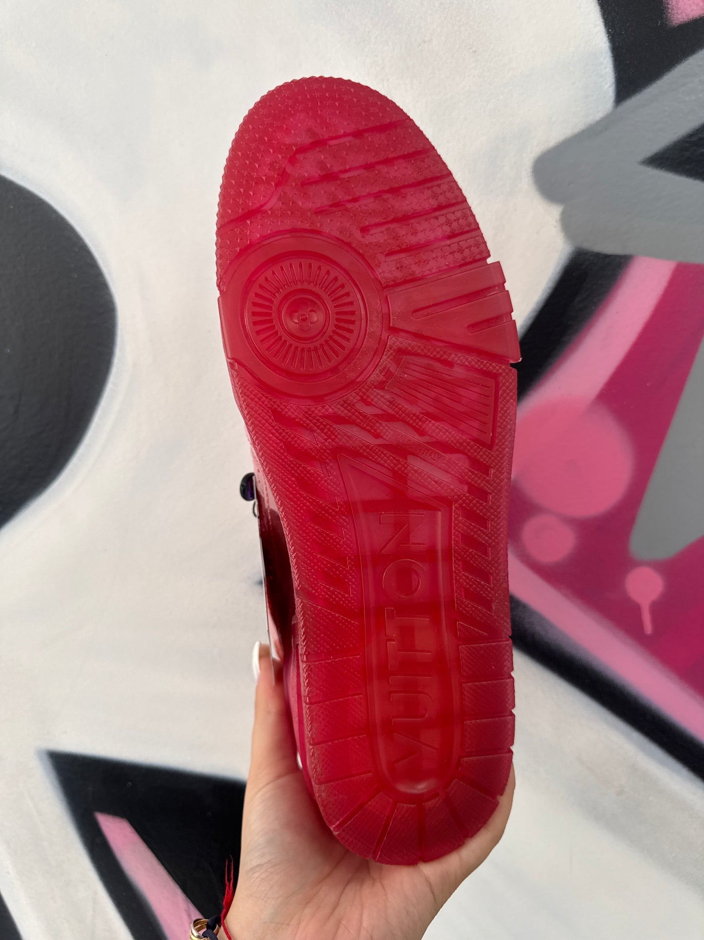 LV Translucent Trainer Pink (8LV) New With Box