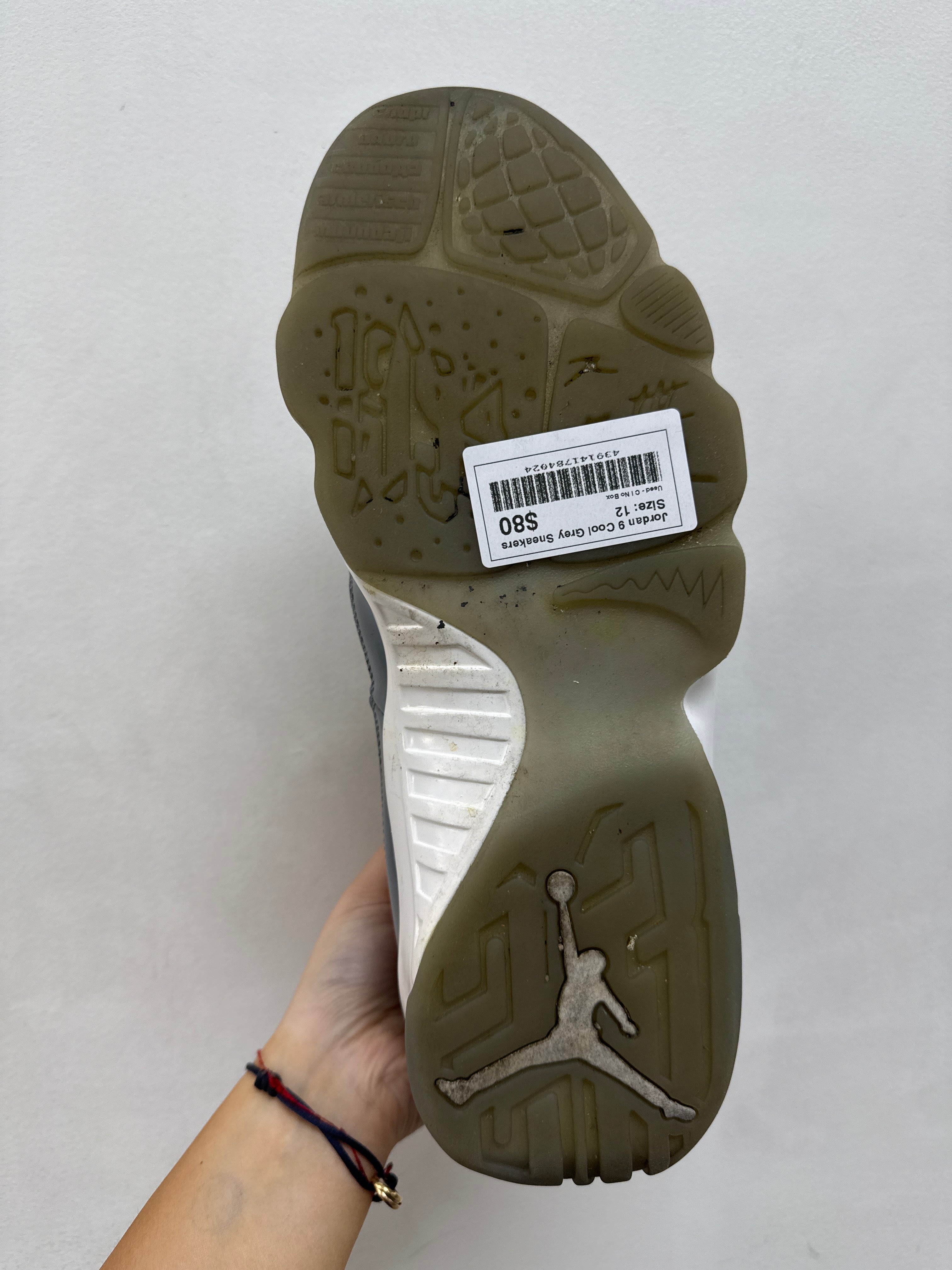 Jordan 9 Cool Grey Sneakers