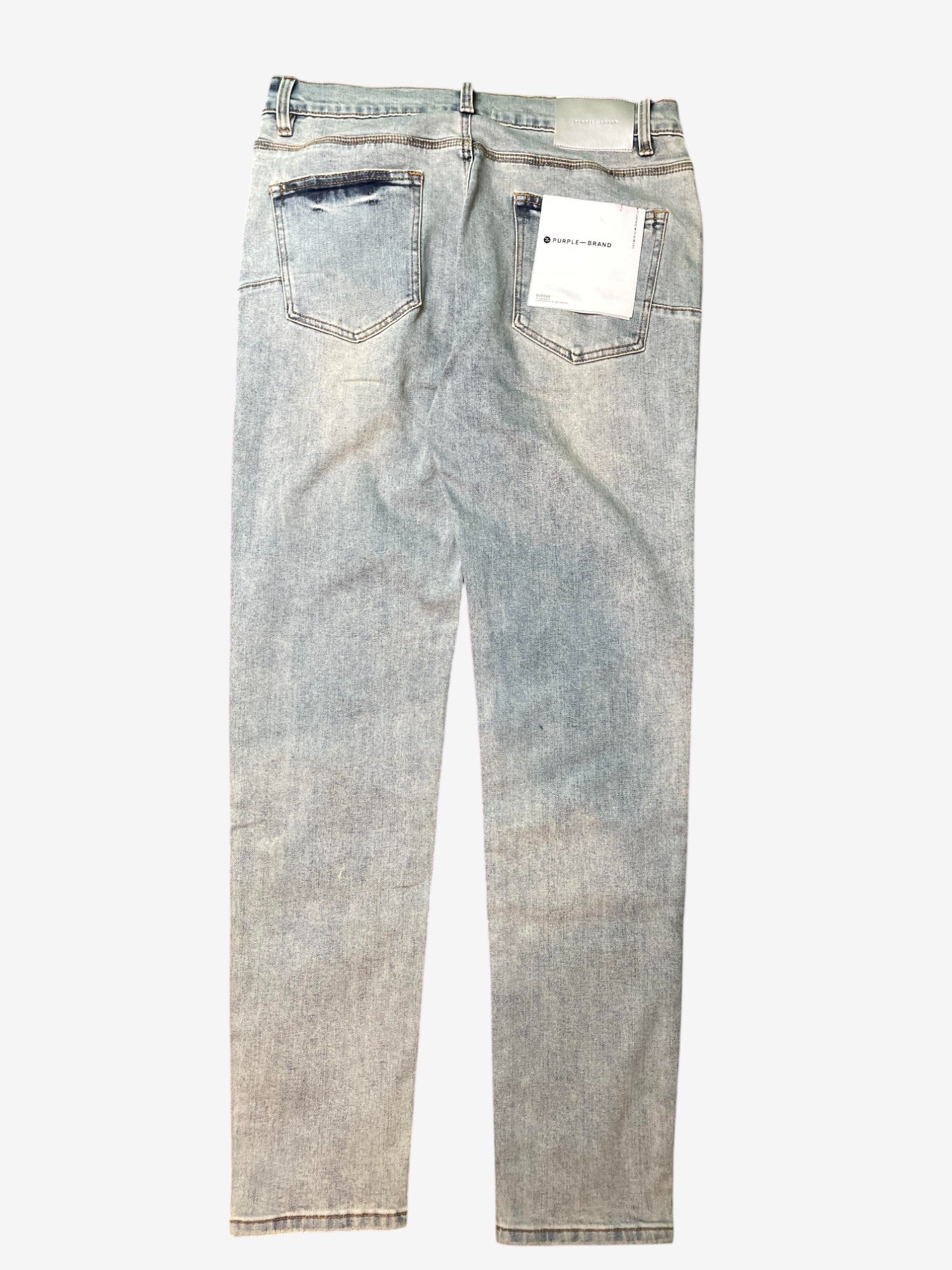 Purple Brand "Shine" Light Wash Blue Jeans