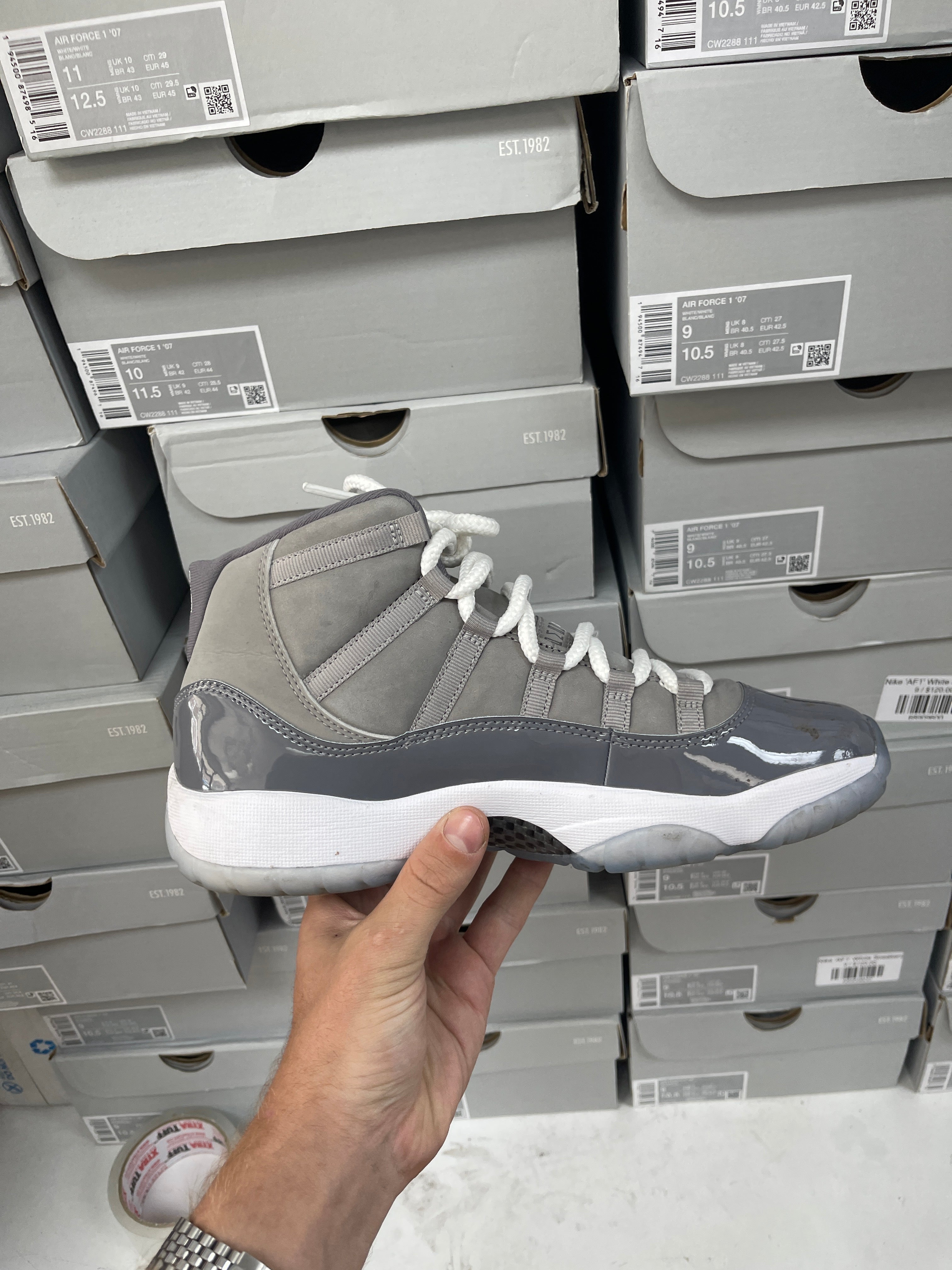 Jordan 11 Cool Grey Sneakers
