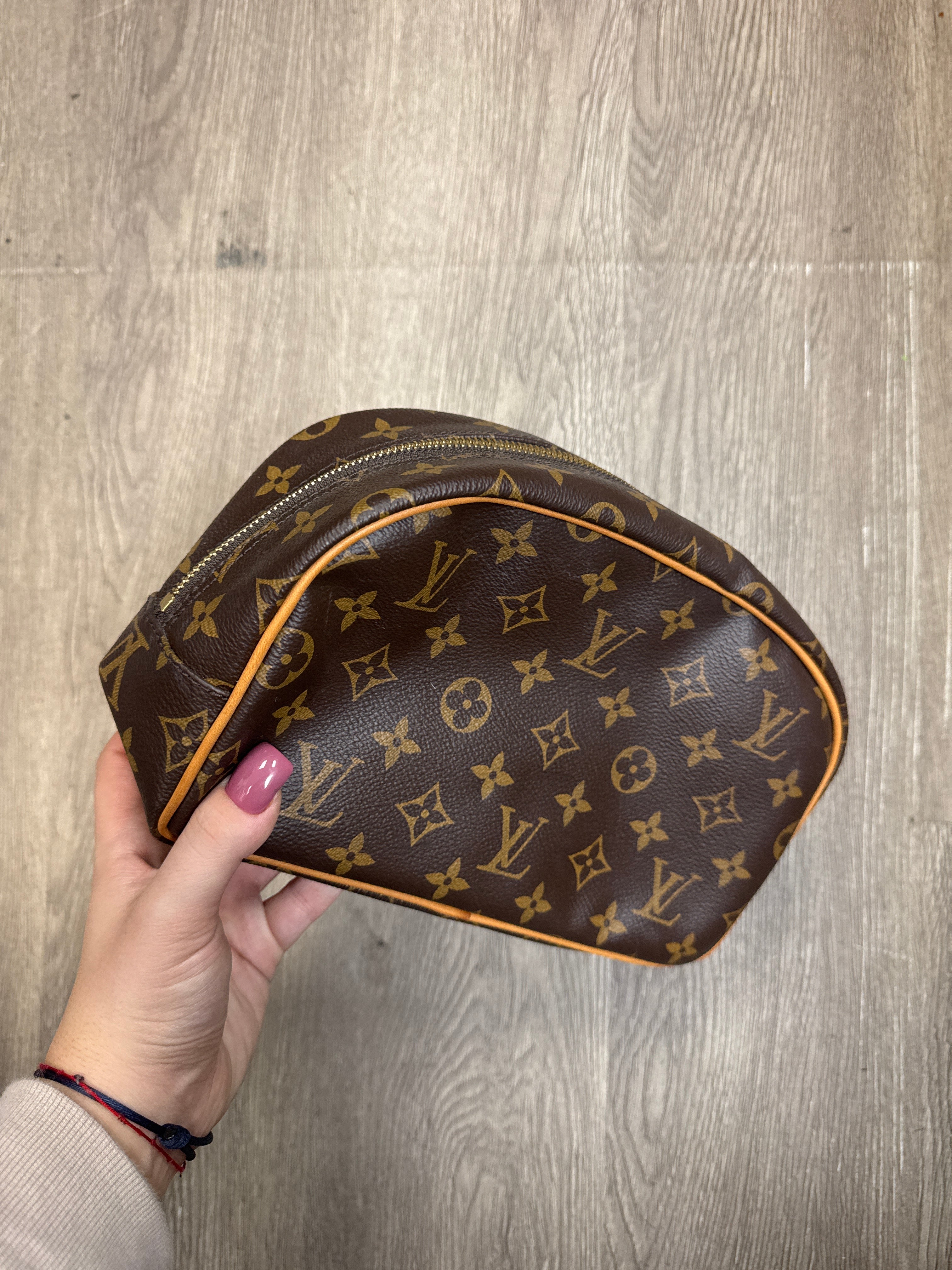 Louis Vuitton Brown Monogram Toiletry Bag