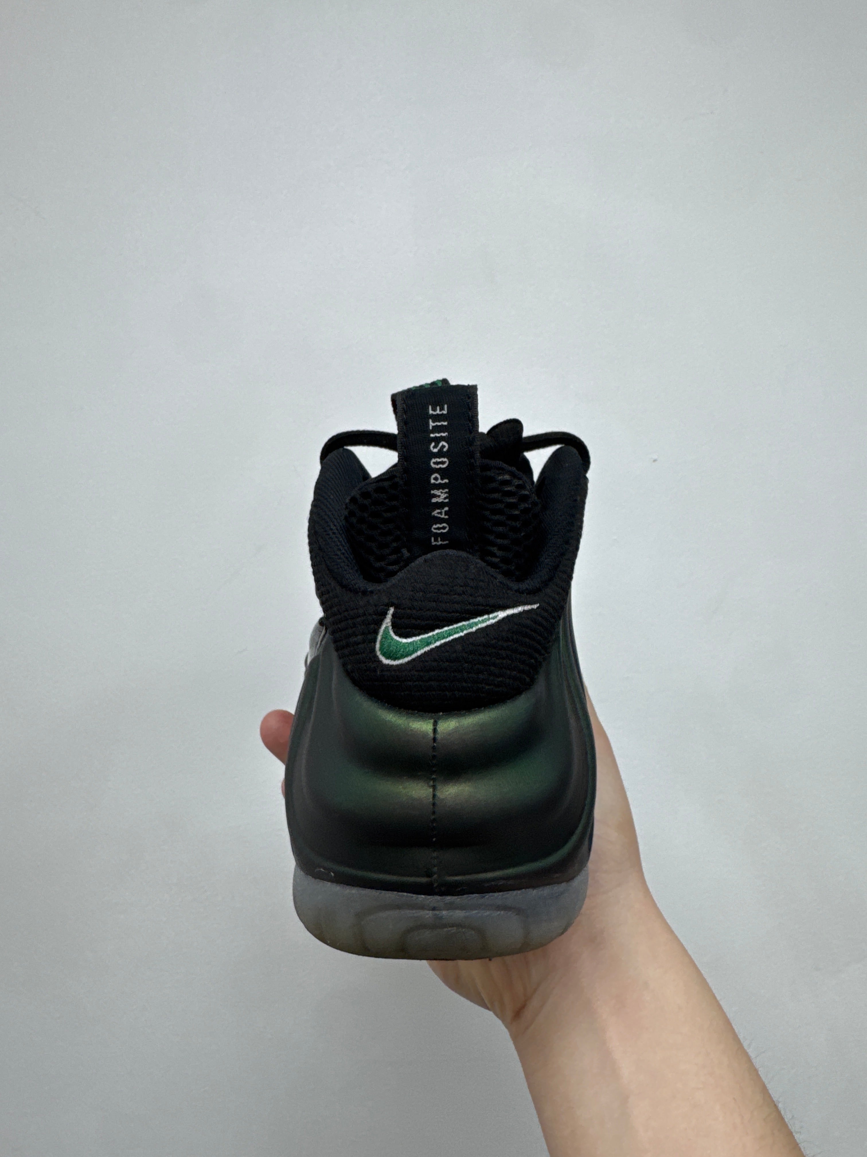 Nike Foamposite Pine Green Sneakers