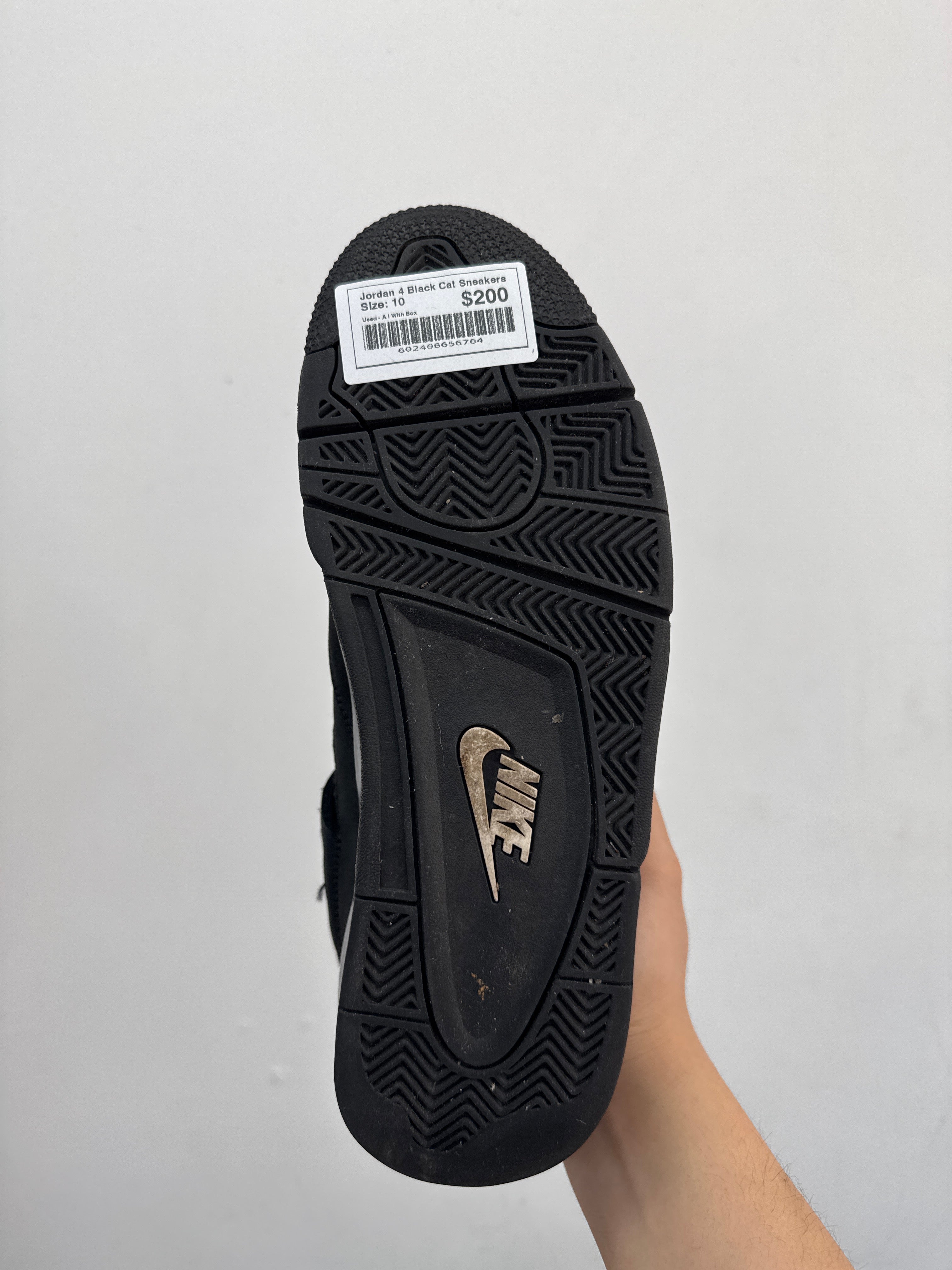 Jordan 4 Black Cat Sneakers