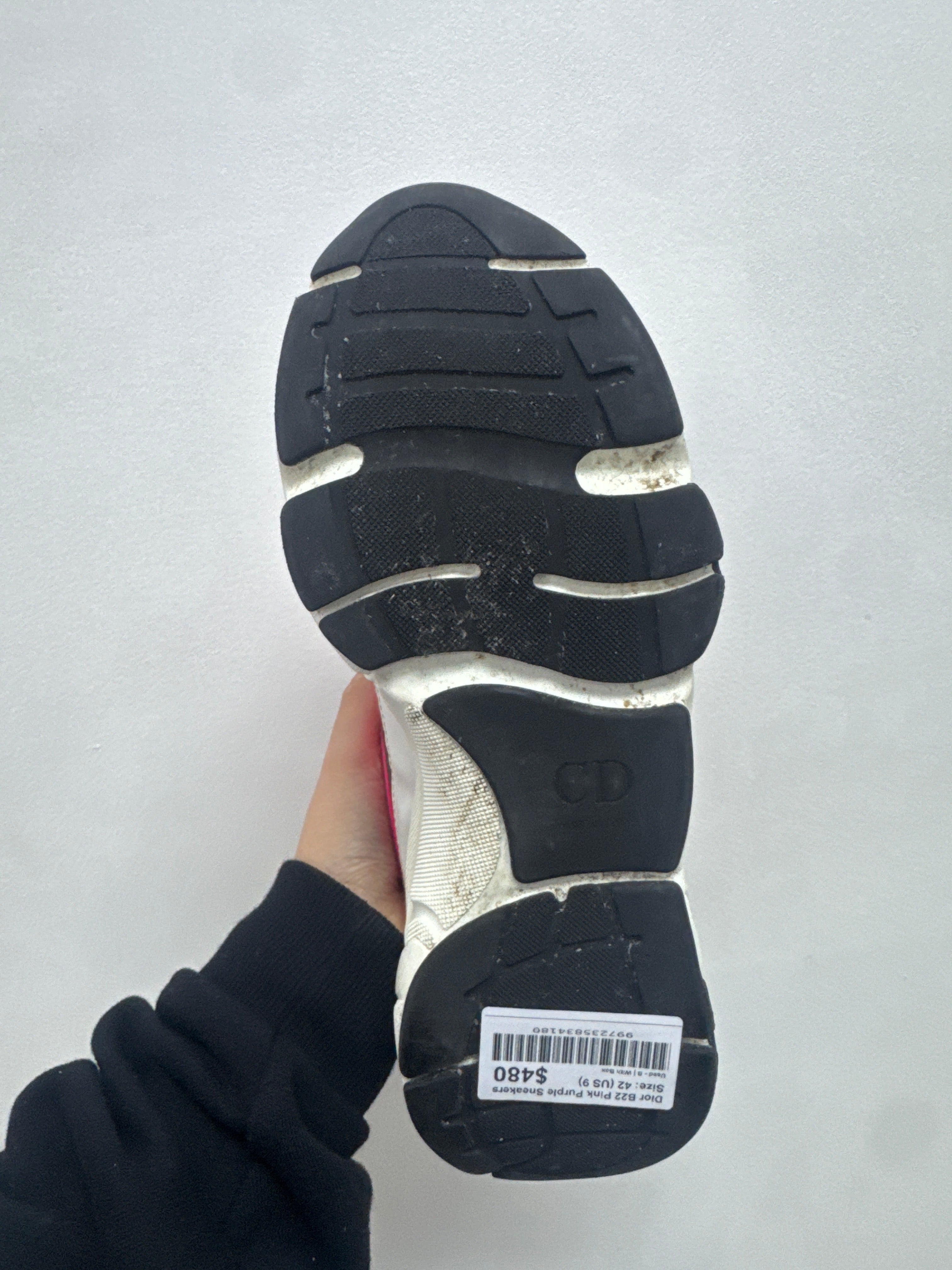 Dior B22 Pink Purple Sneakers