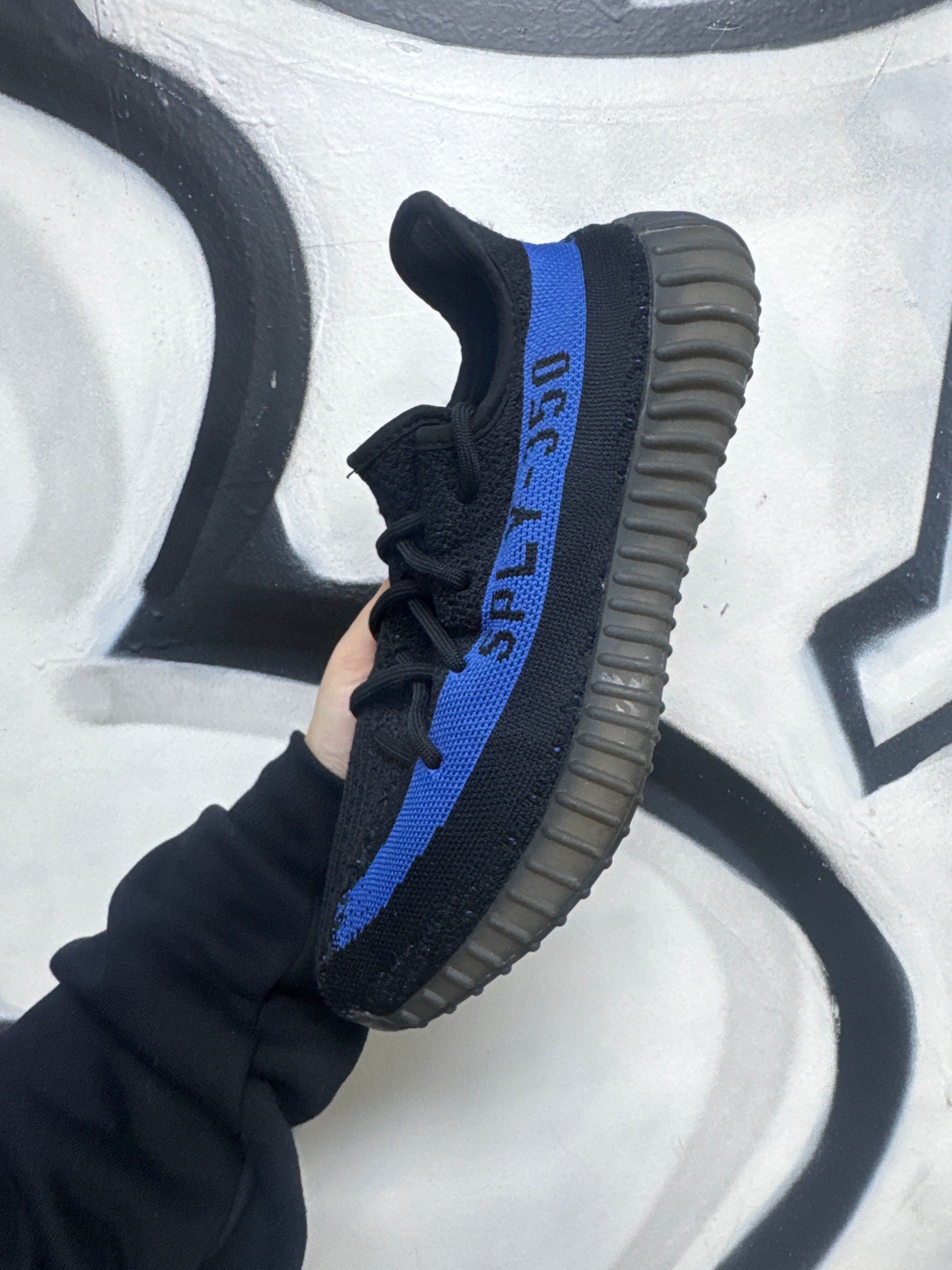 YZY 350 Dazzling Blue Sneakers
