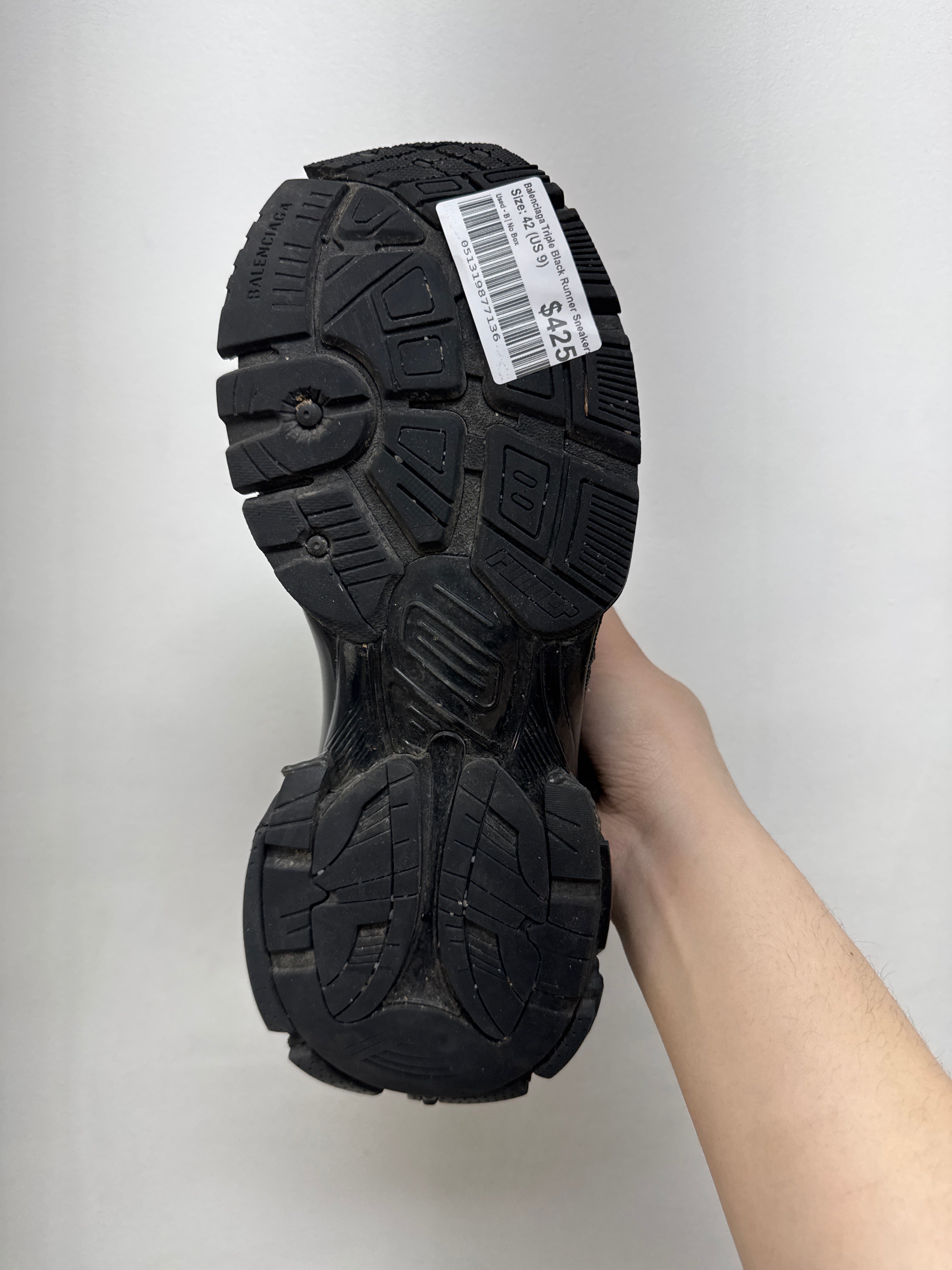 Balenciaga Triple Black Runner Sneakers