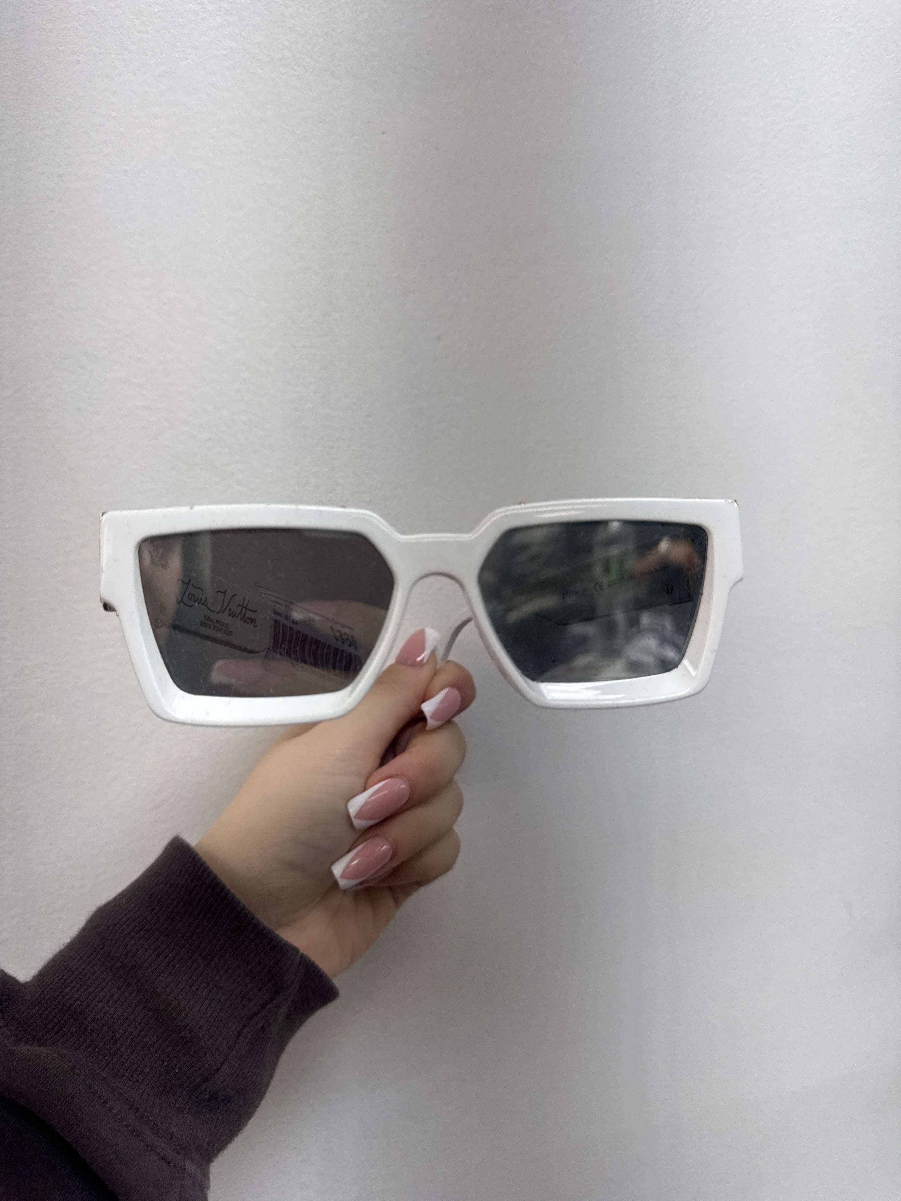 Louis Vuitton White Gold Millionaire Sunglasses