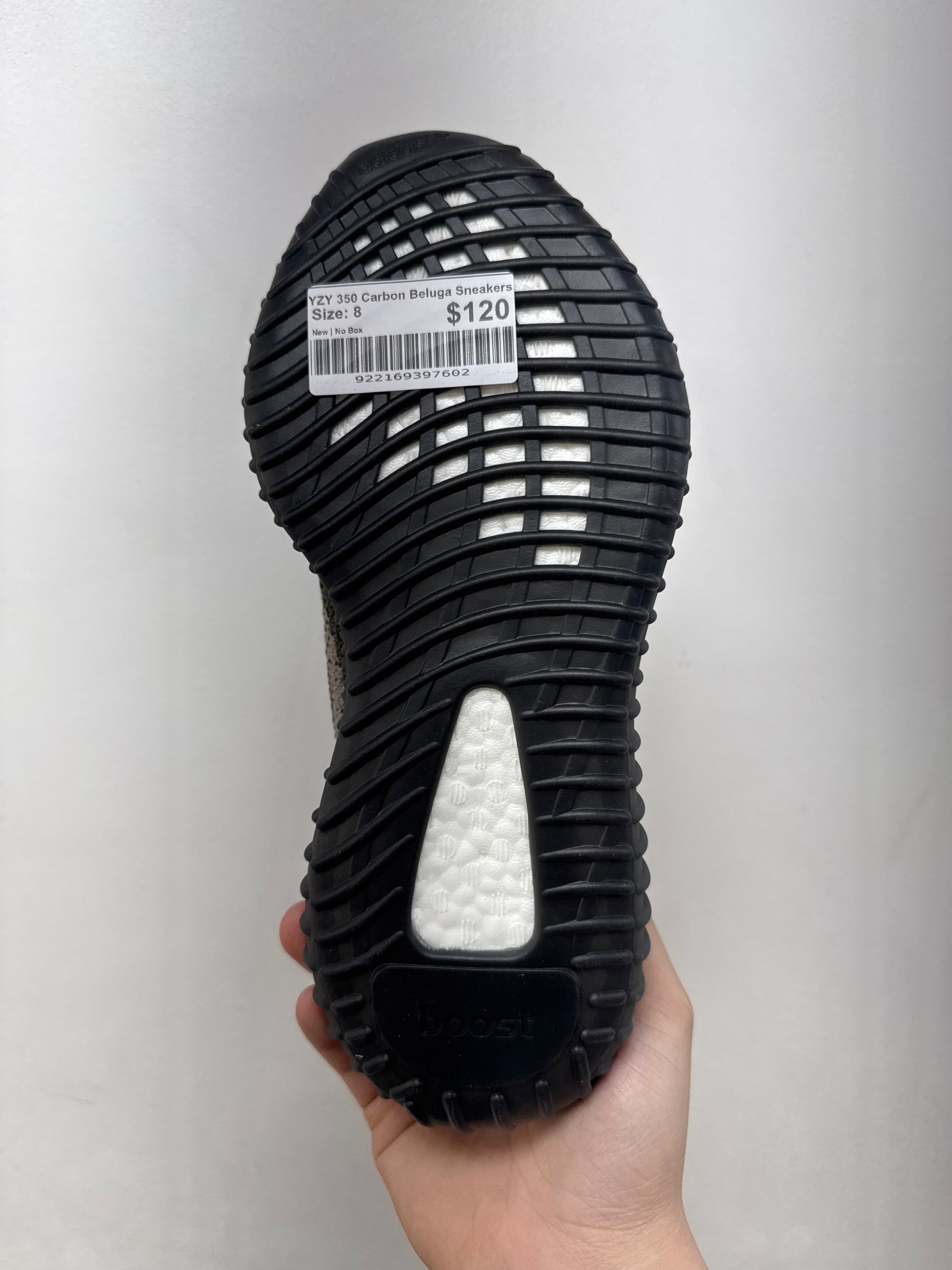 YZY 350 Carbon Beluga Sneakers