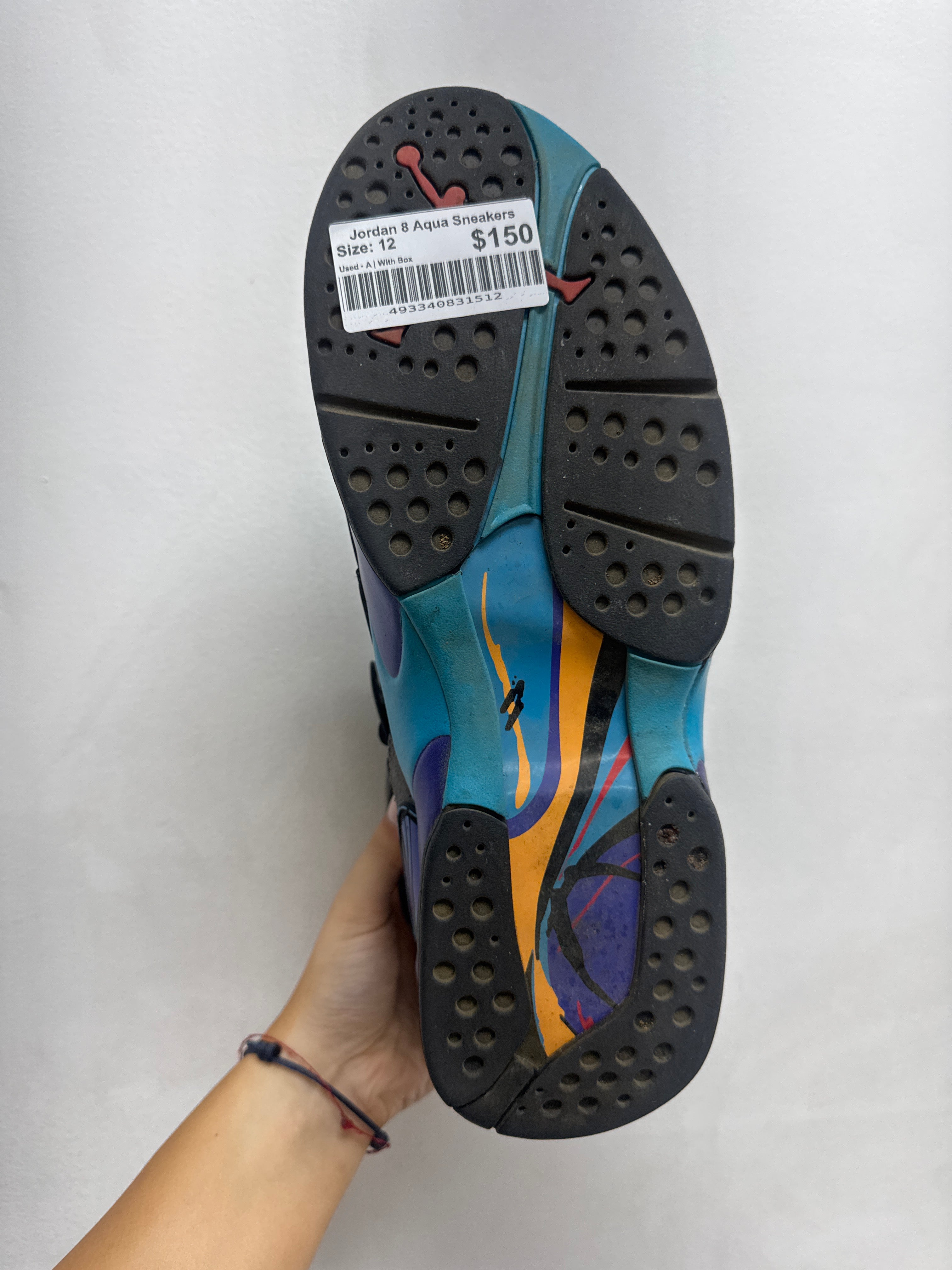 Jordan 8 Aqua Sneakers