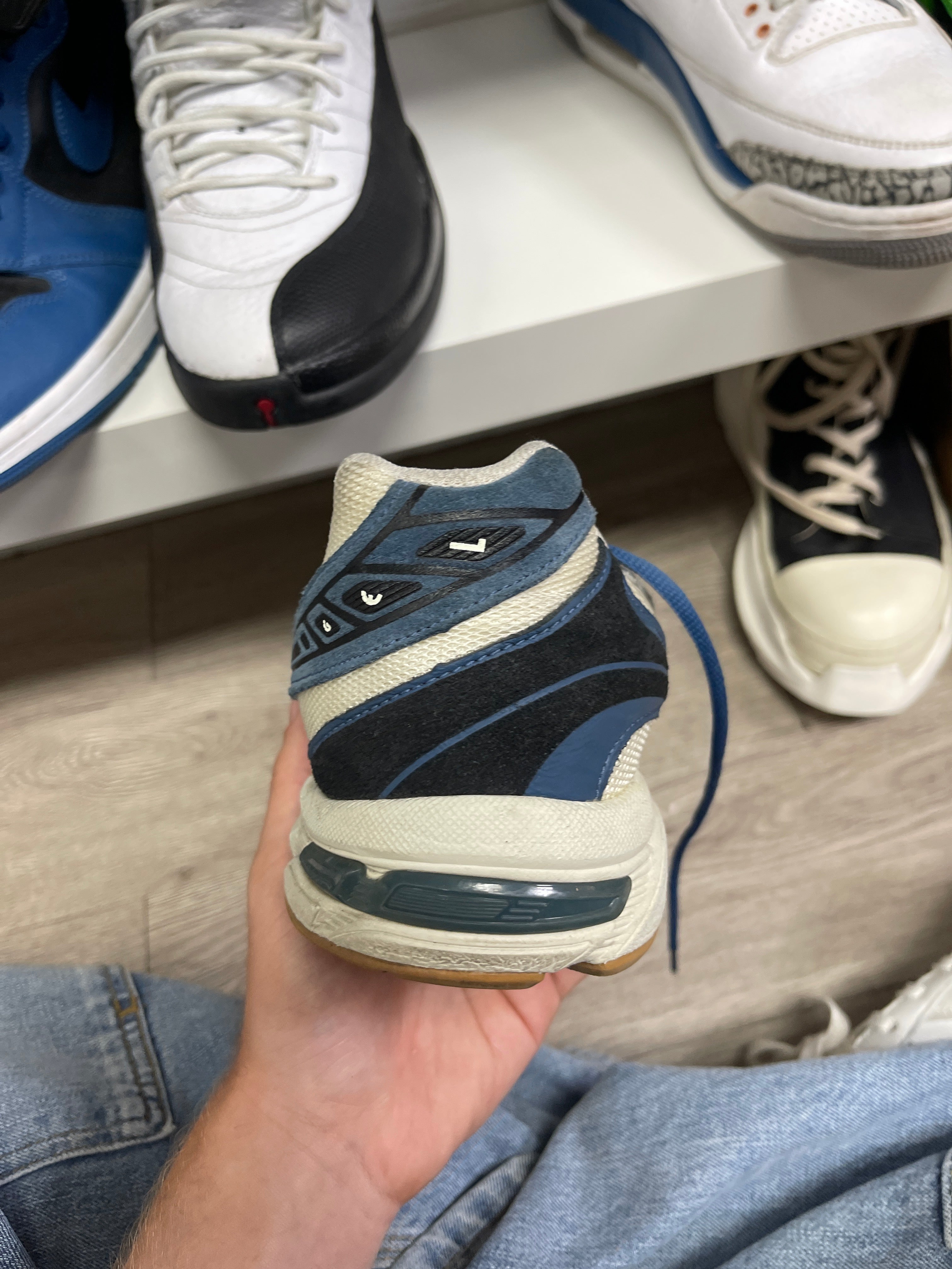 Asics Blue Suede Gel-1130 Sneakers