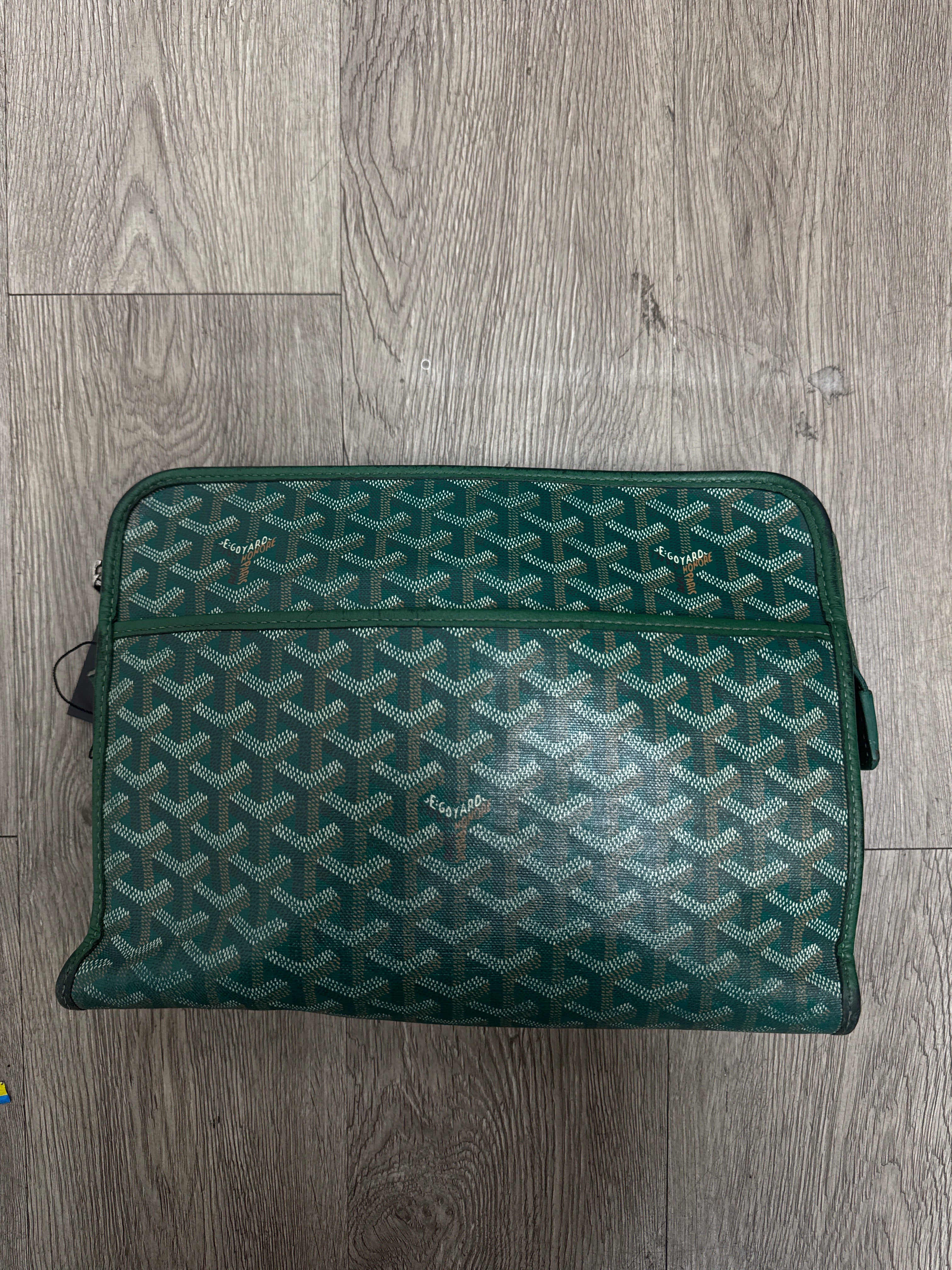 Goyard Green Monogram Jouvence (GM) Bag