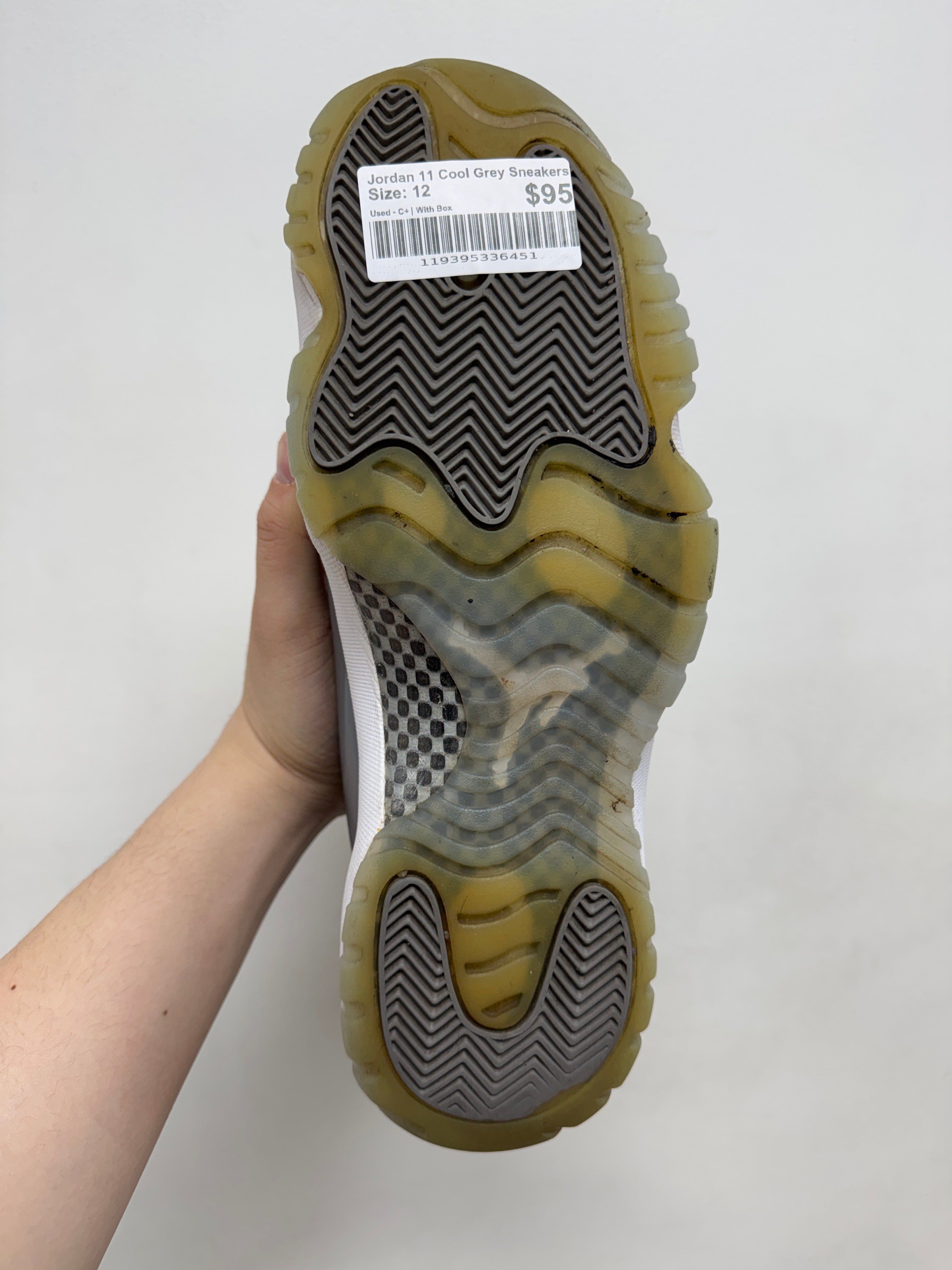 Jordan 11 Cool Grey Sneakers