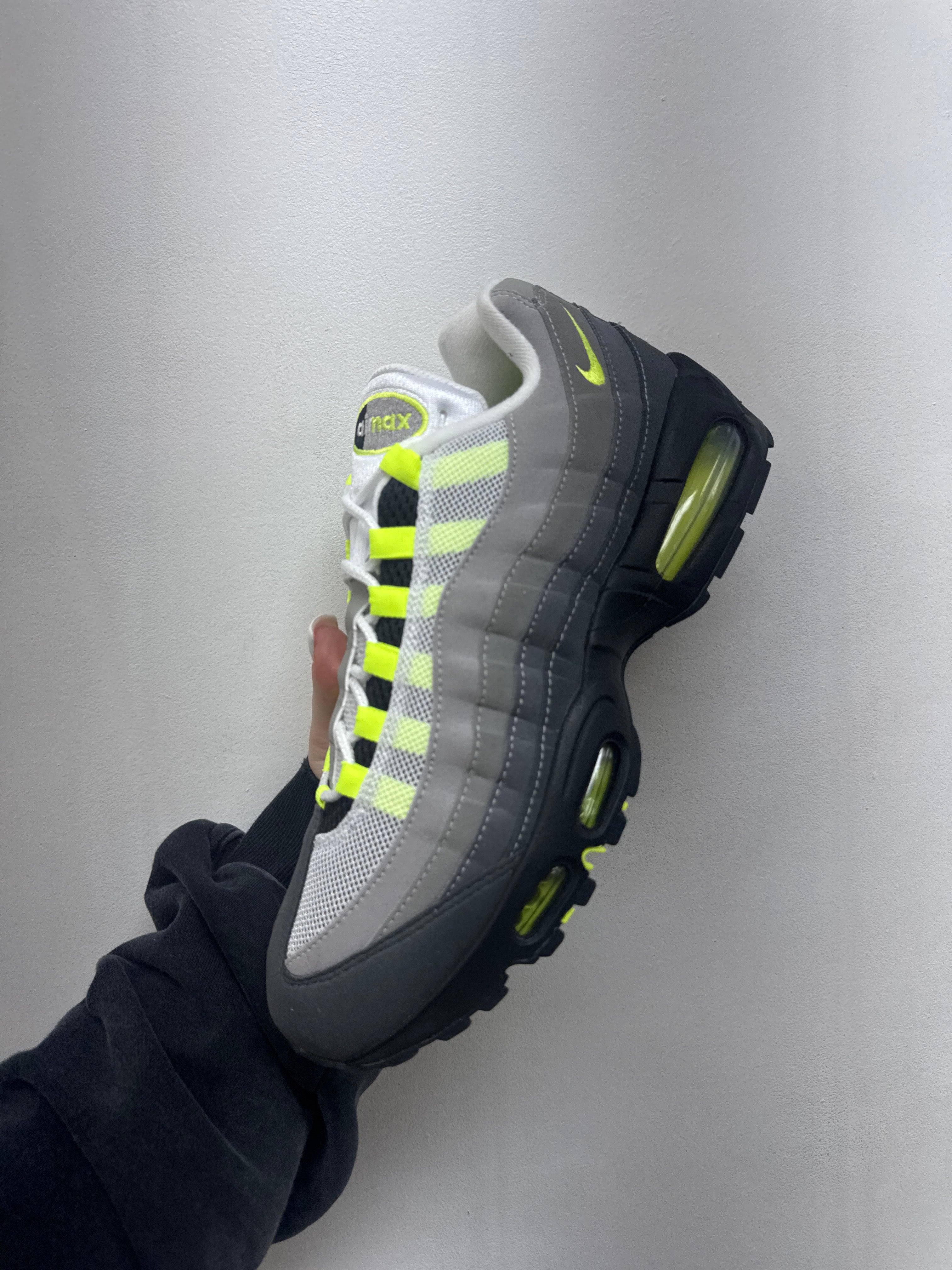 Nike AM95 Neon Big Bubble Sneakers