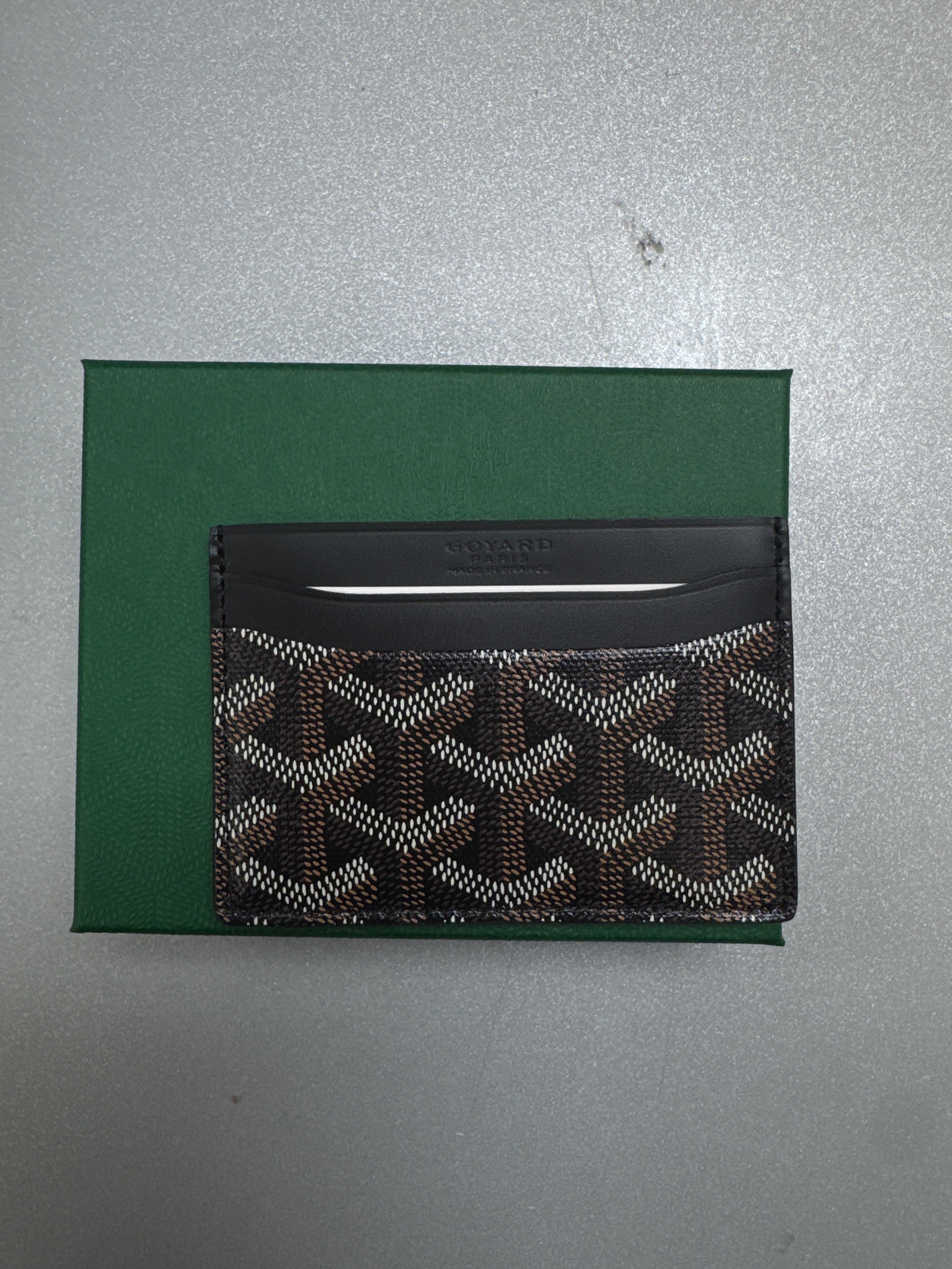 Goyard Black Monogram Wallet