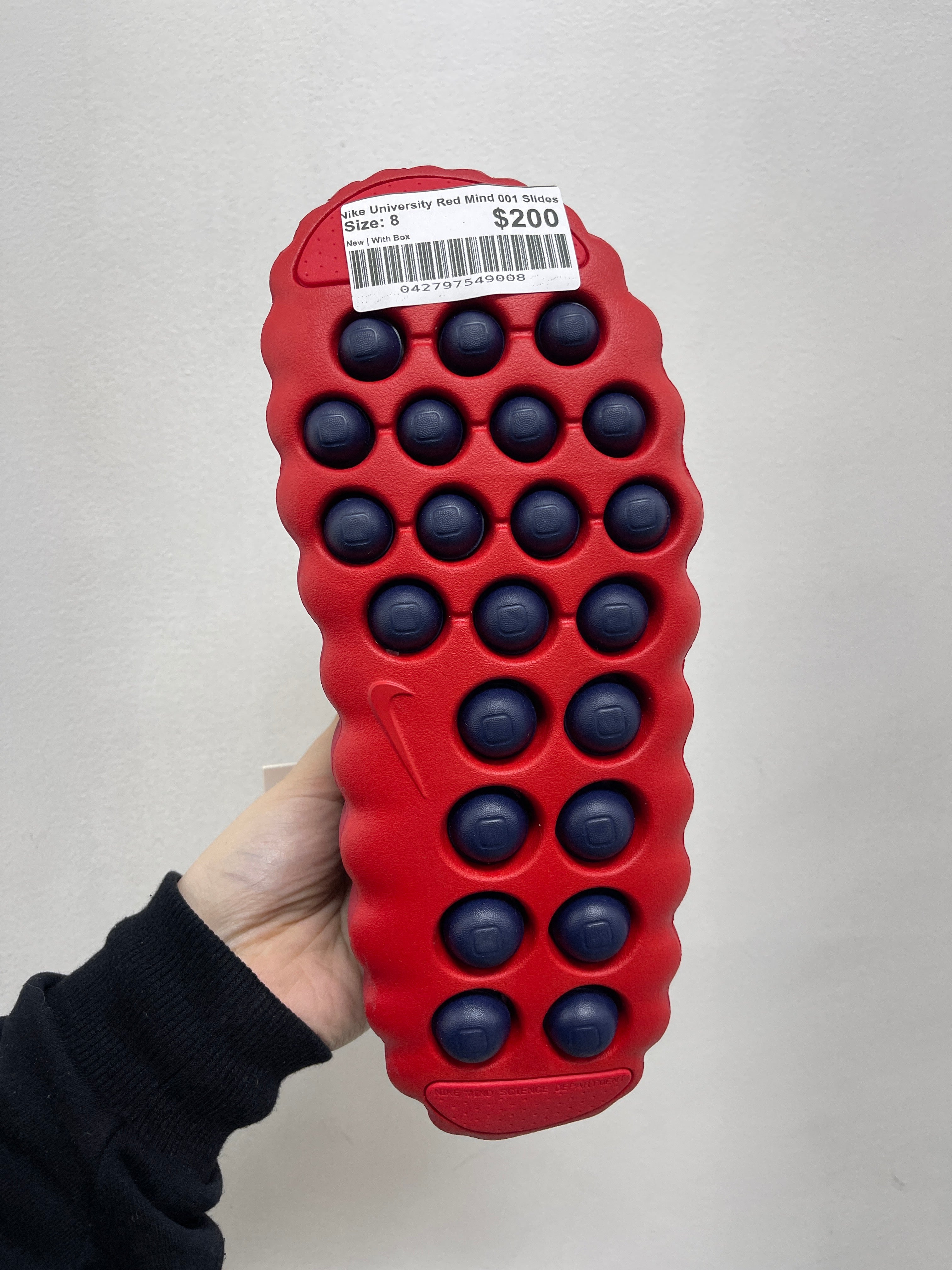 Nike University Red Mind 001 Slides