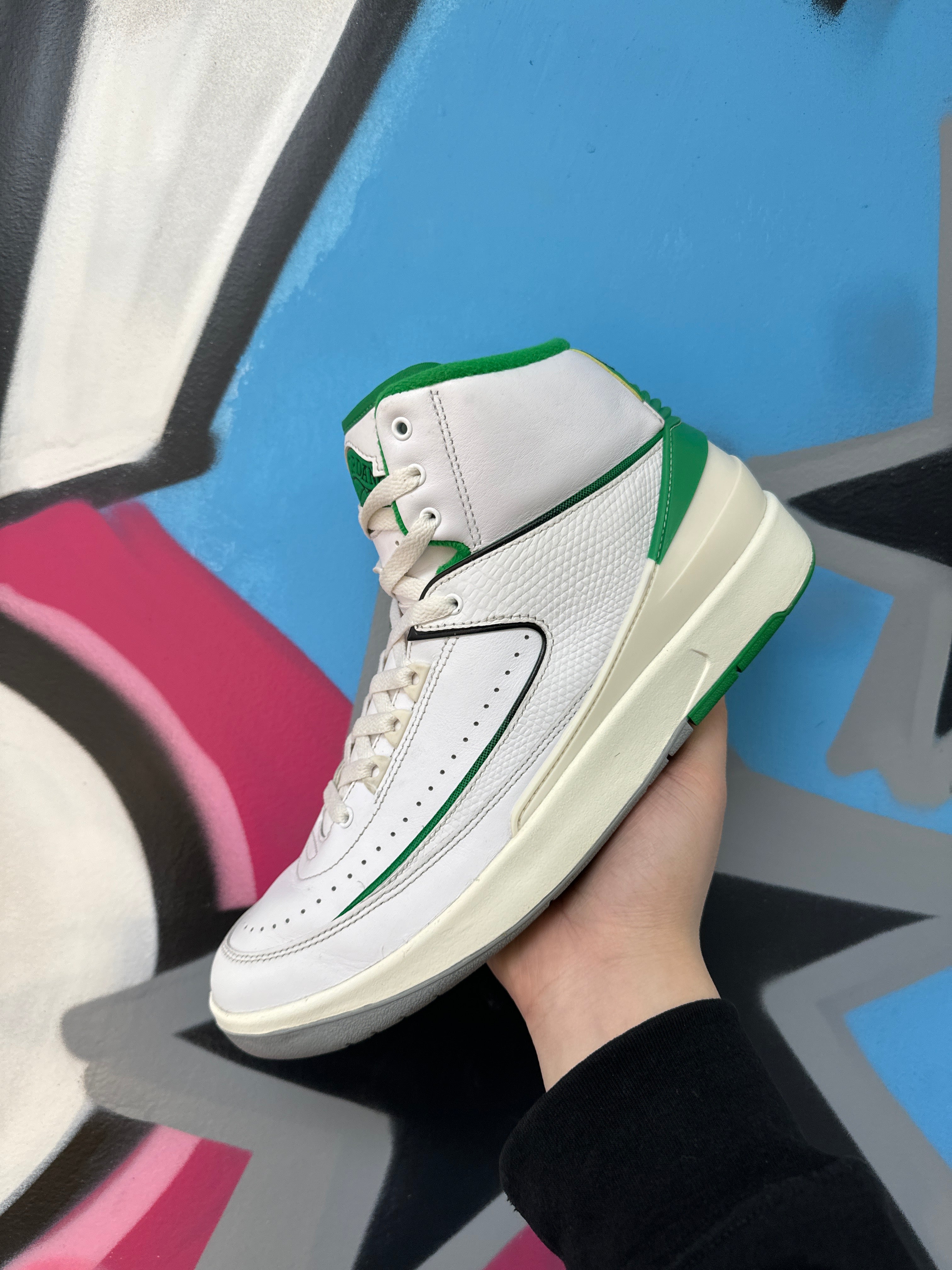 Nike Jordan 2 Lucky Green Sneakers