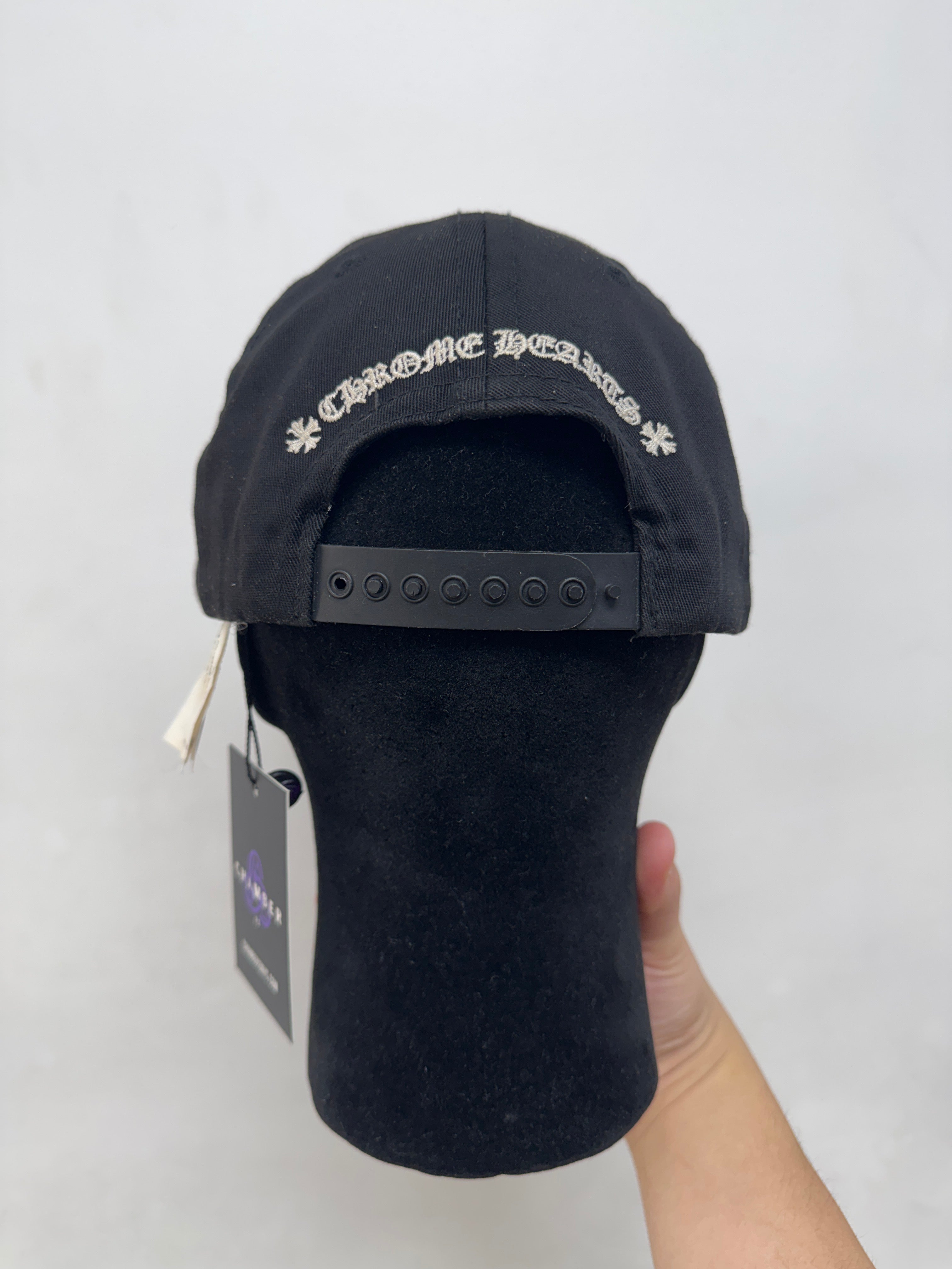 Chrome Hearts Black Grey Baseball Trucker Hat