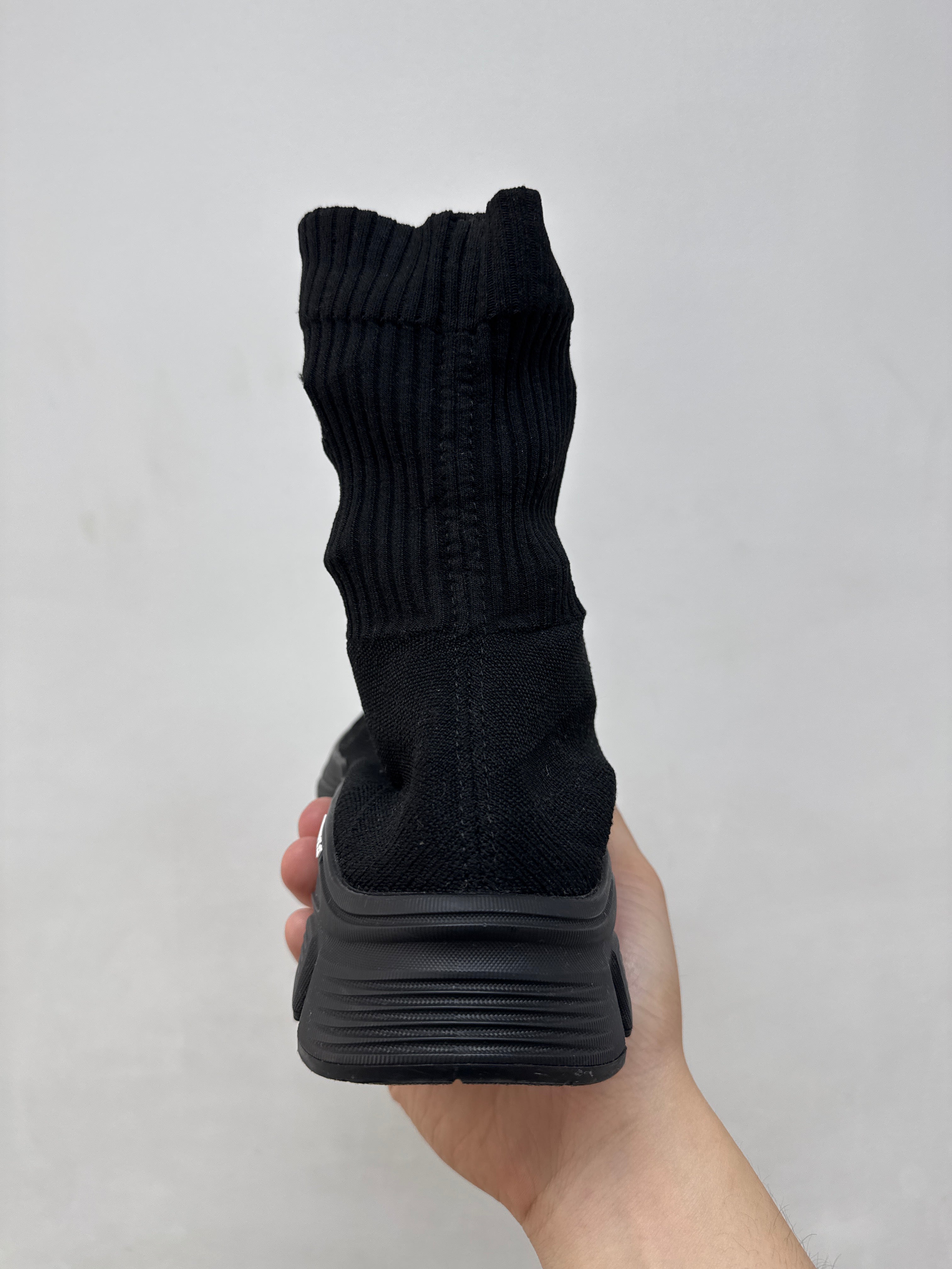 Balenciaga Black Sock Runner Sneakers