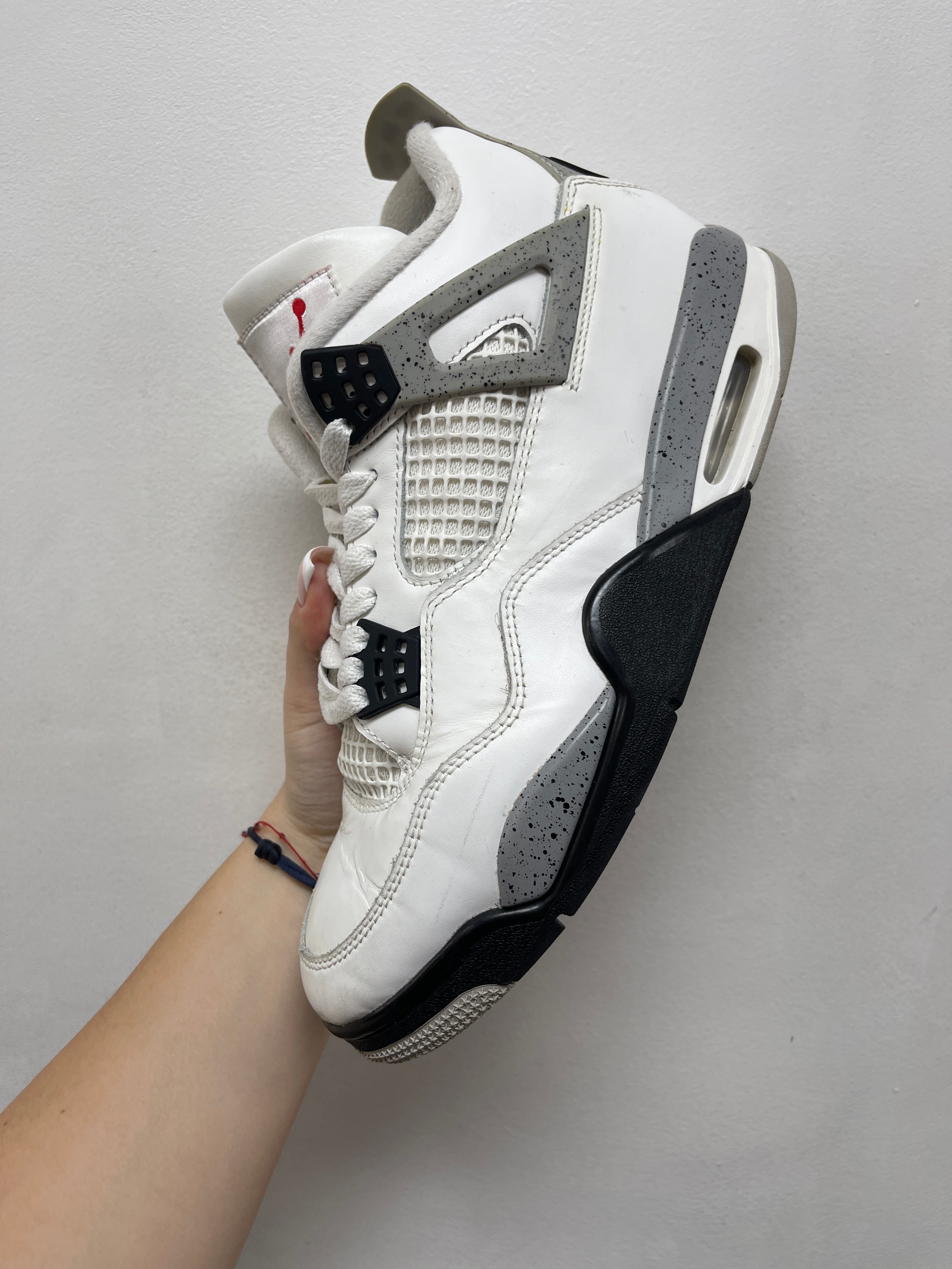 Jordan 4 White Cement Sneakers