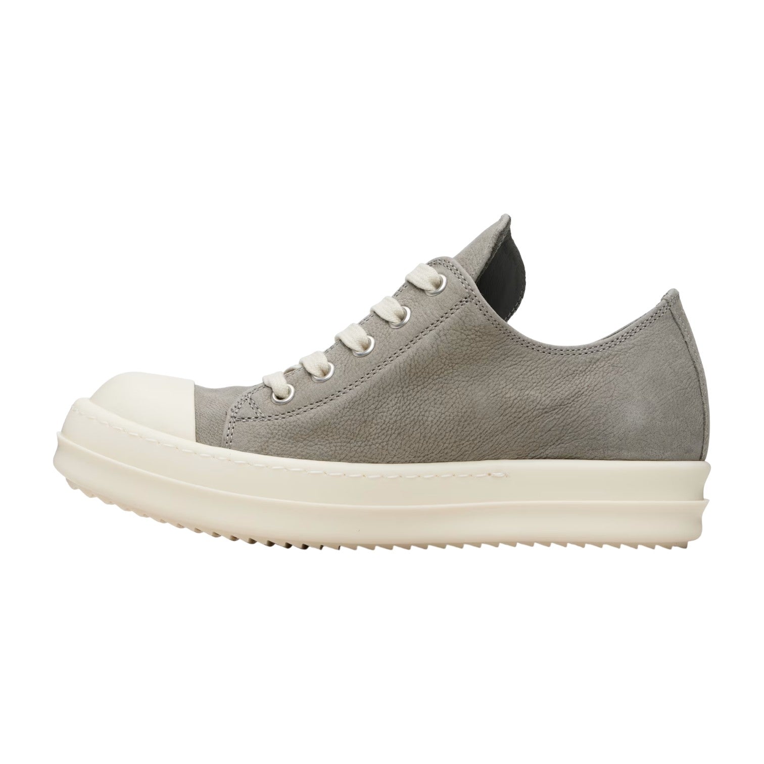Rick Owens Mainline 'Extreme' Low Grey & Milk Sneakers