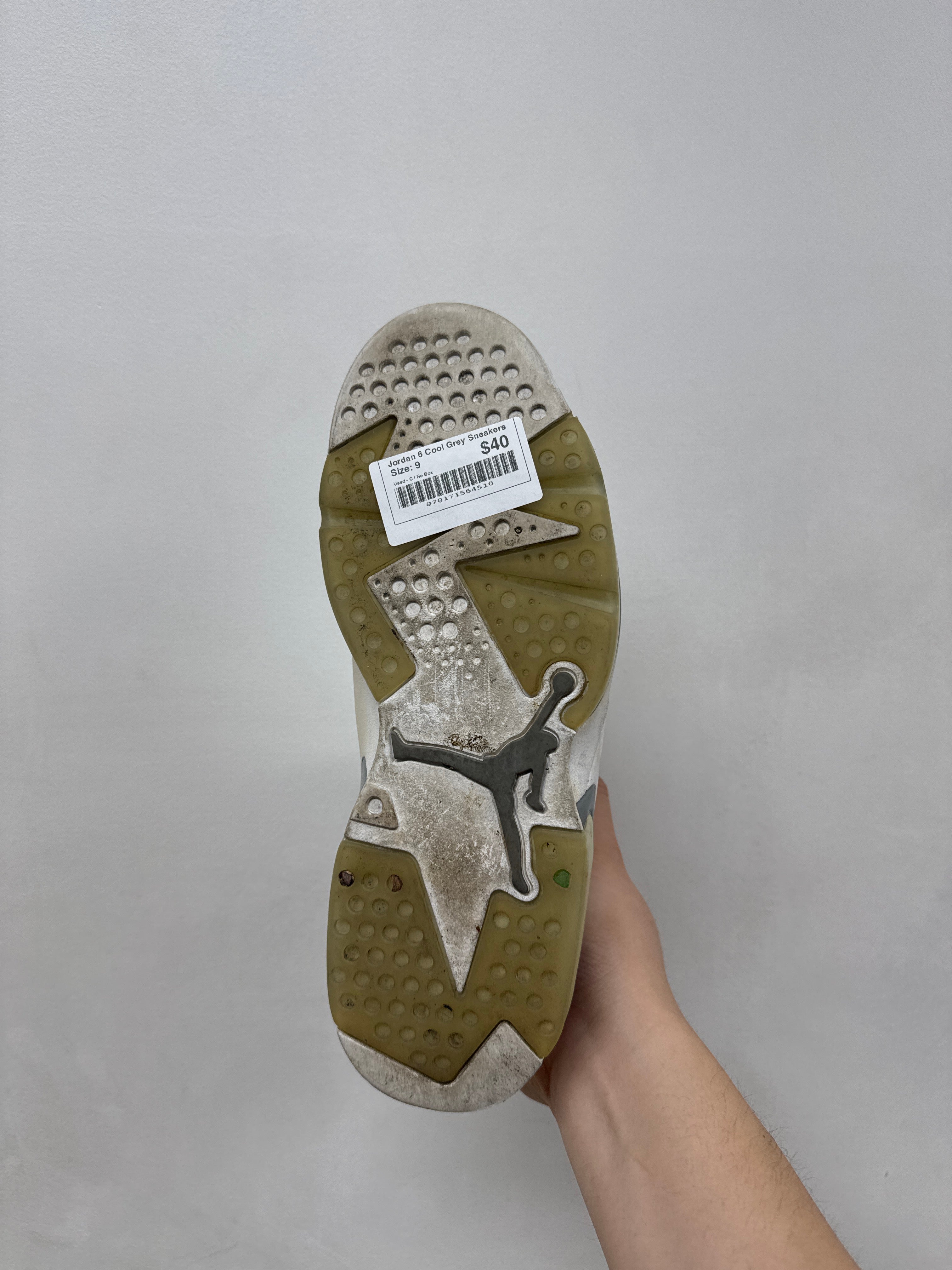 Jordan 6 Cool Grey Sneakers