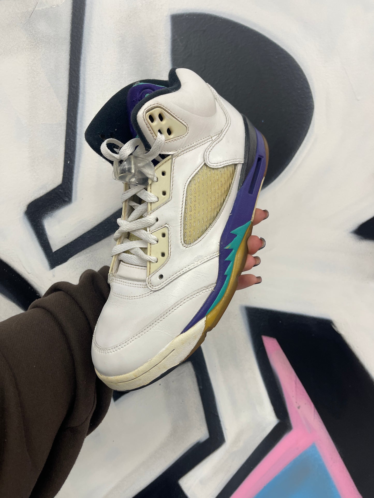 Jordan 5 Grape Used 8.5 With Box