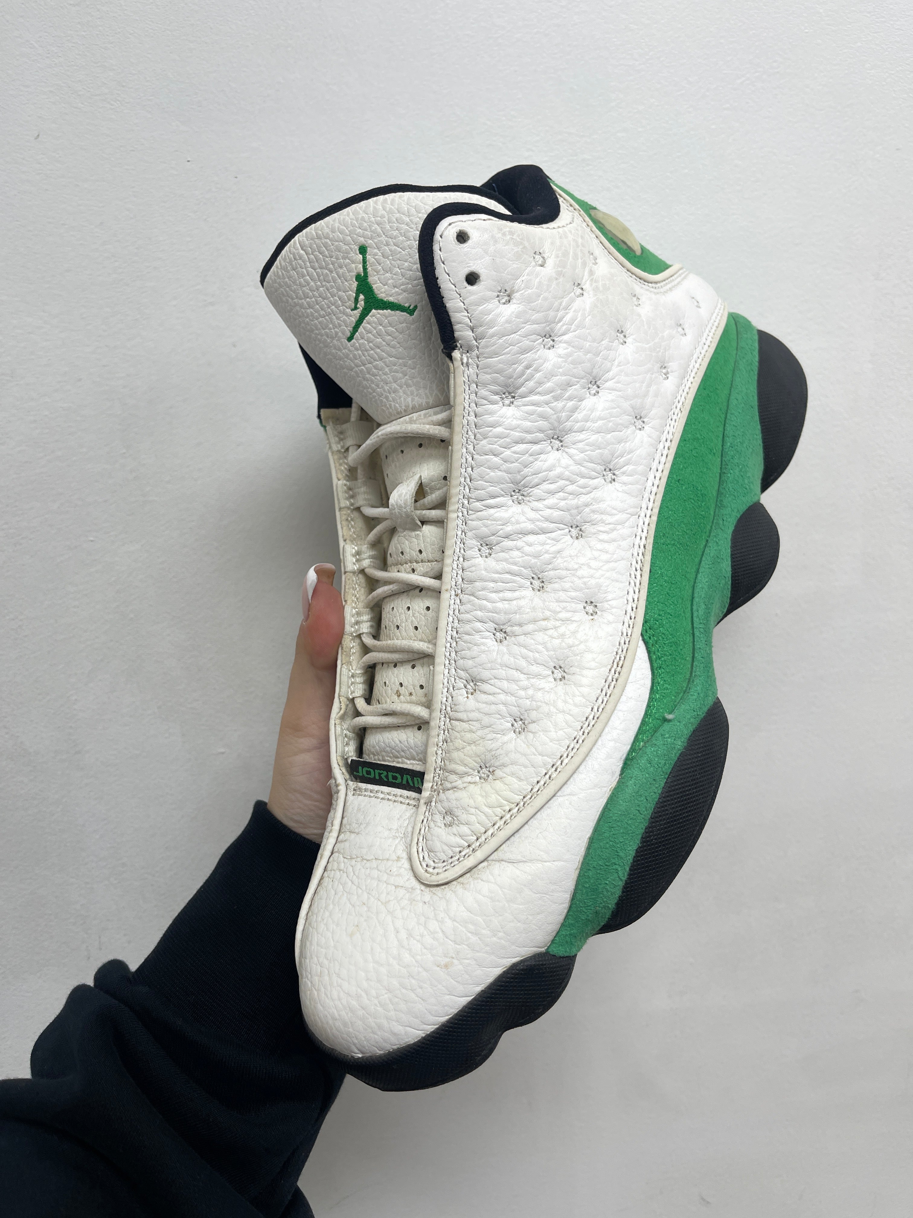 Jordan 13 Lucky Green Sneakers