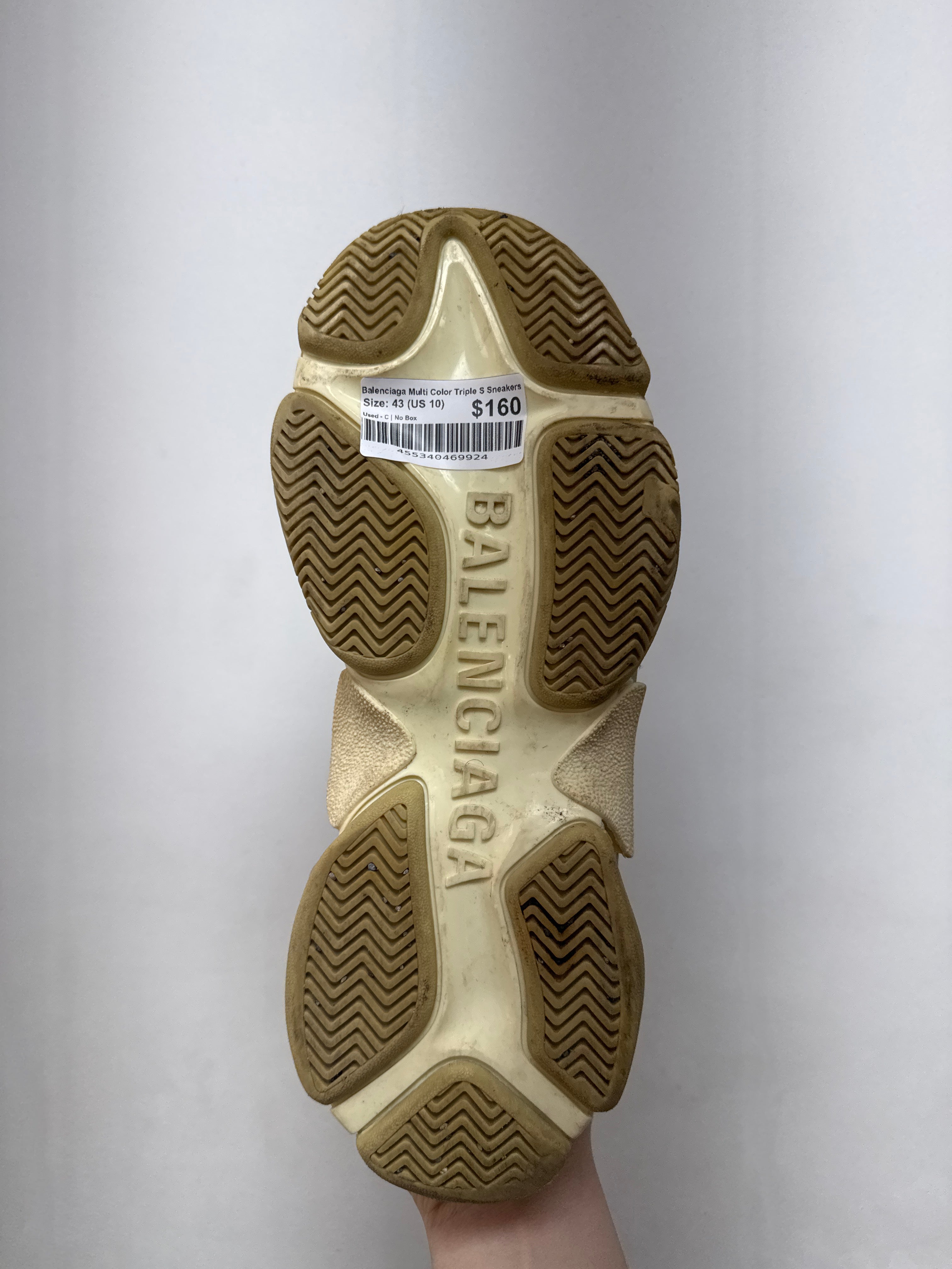 Balenciaga Multi Color Triple S Sneakers