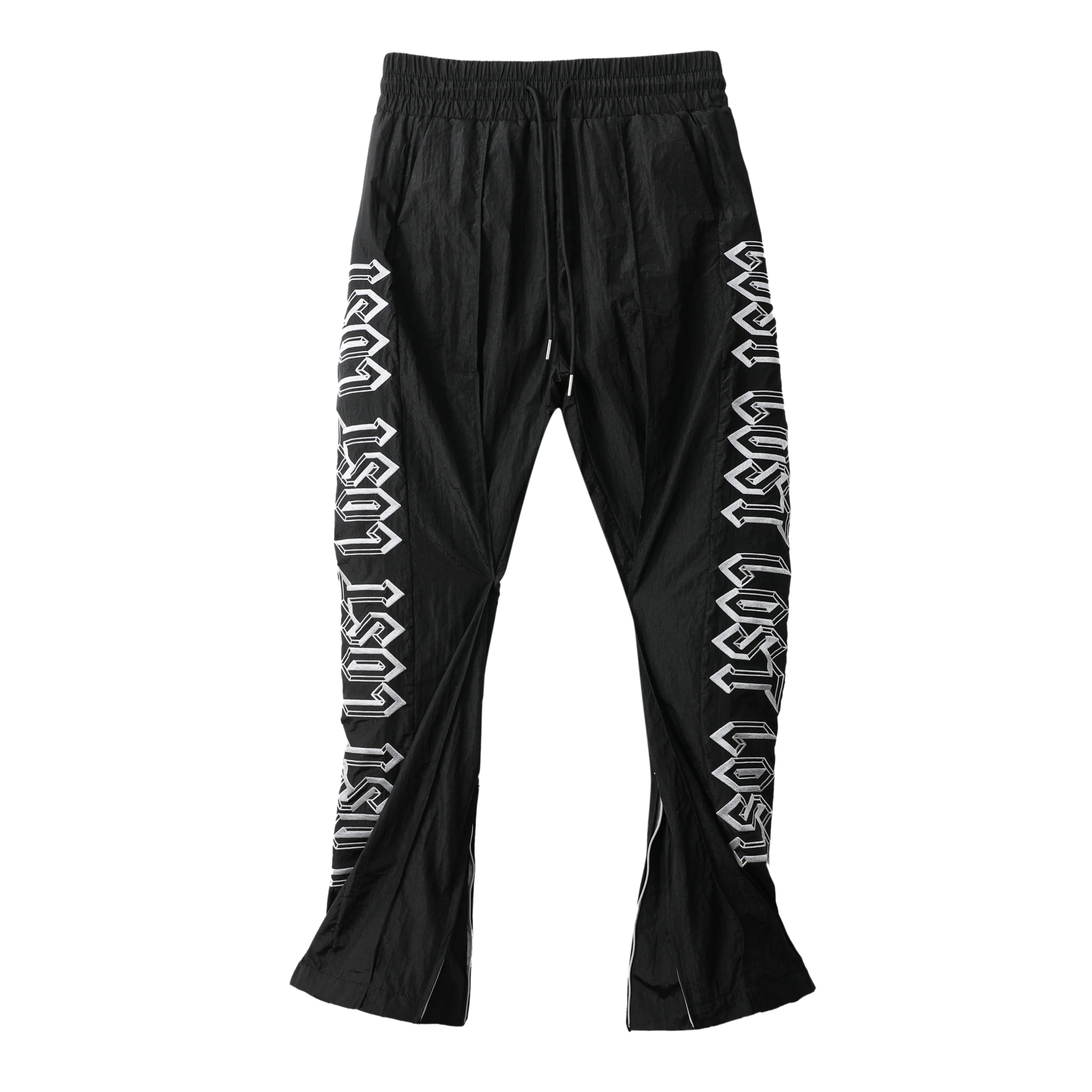 Lost Track Black & Silver Pants