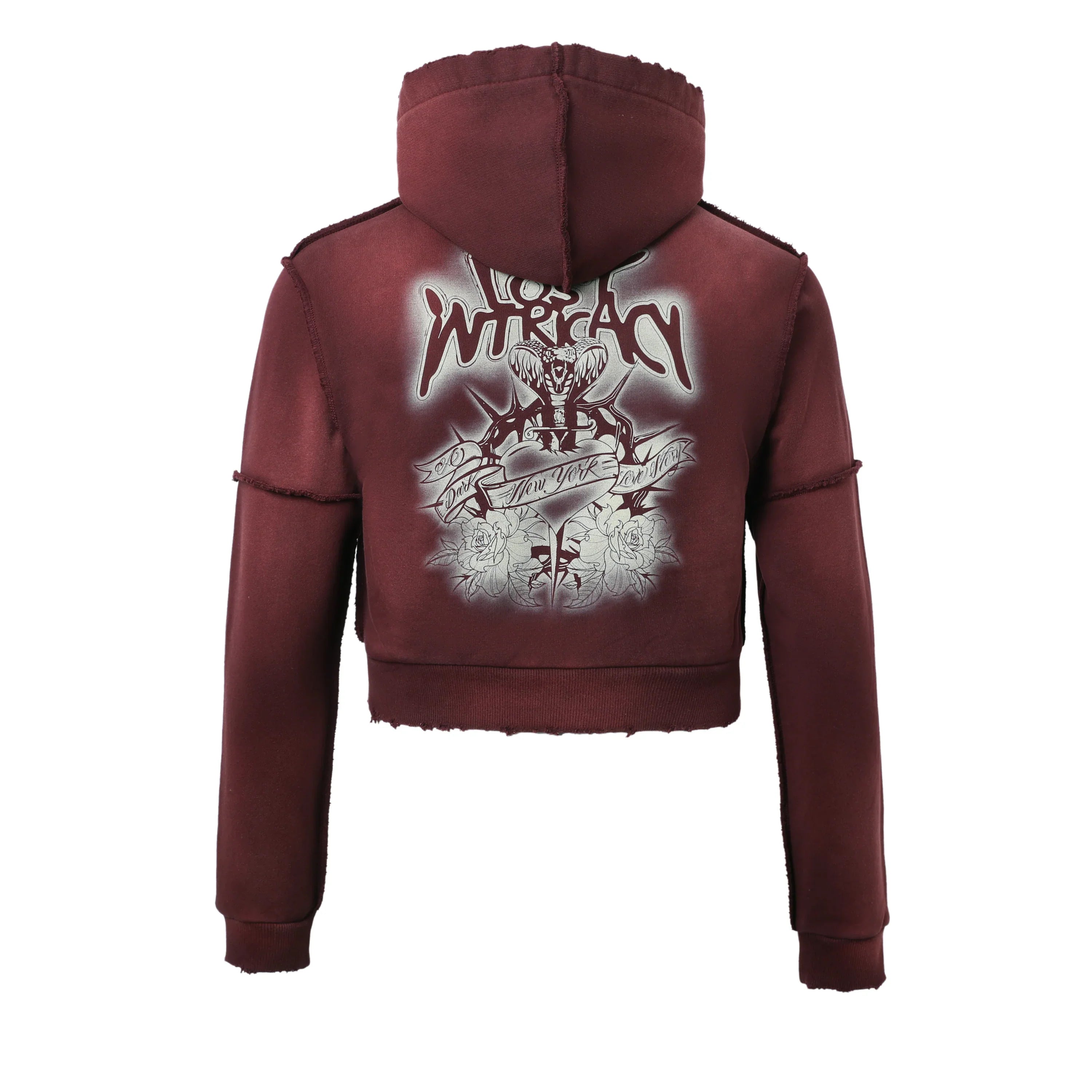 Lost Intricacy Hoodie Burgundy (Women's)