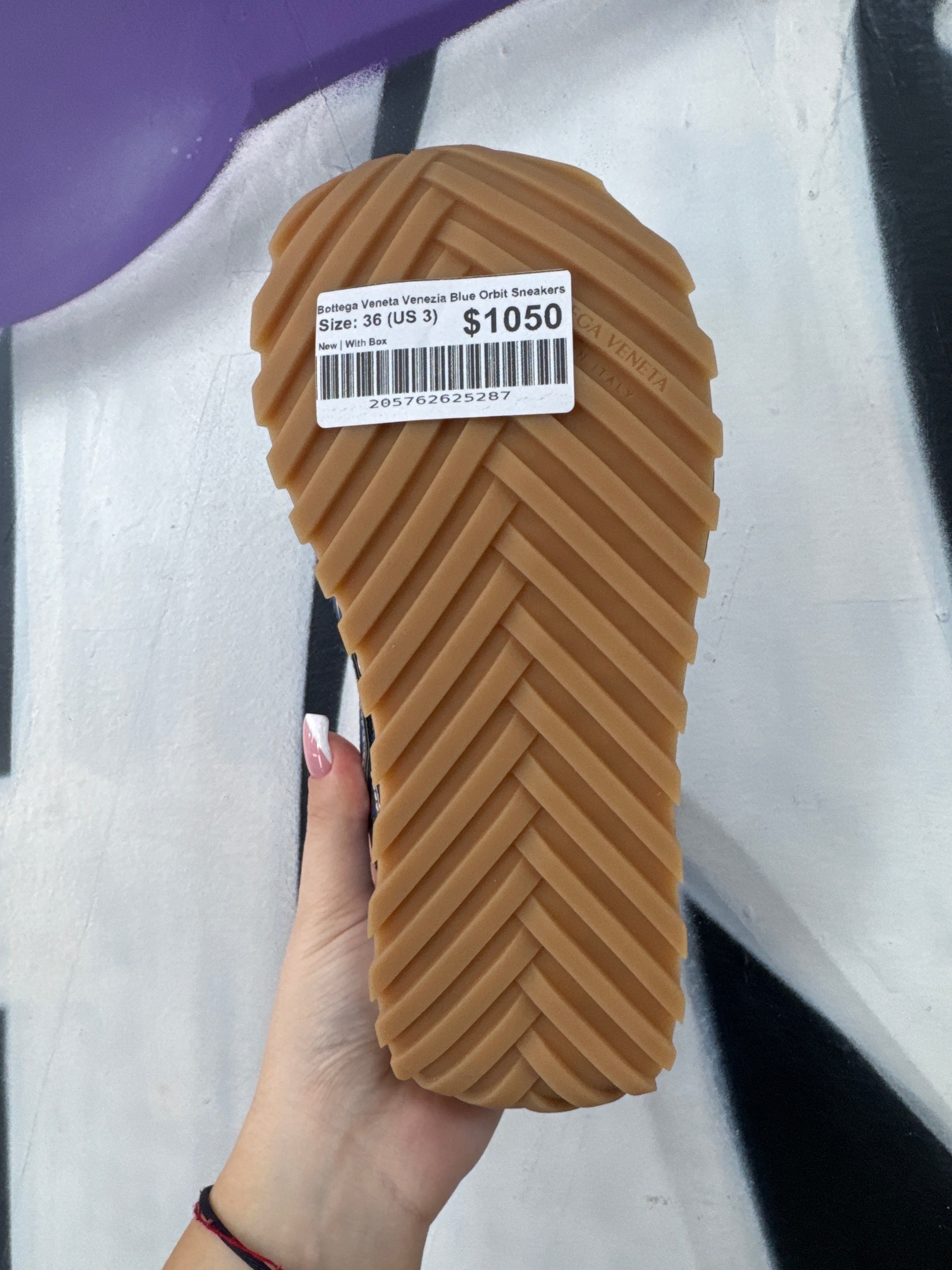 Bottega Veneta Venezia Blue Orbit Sneakers