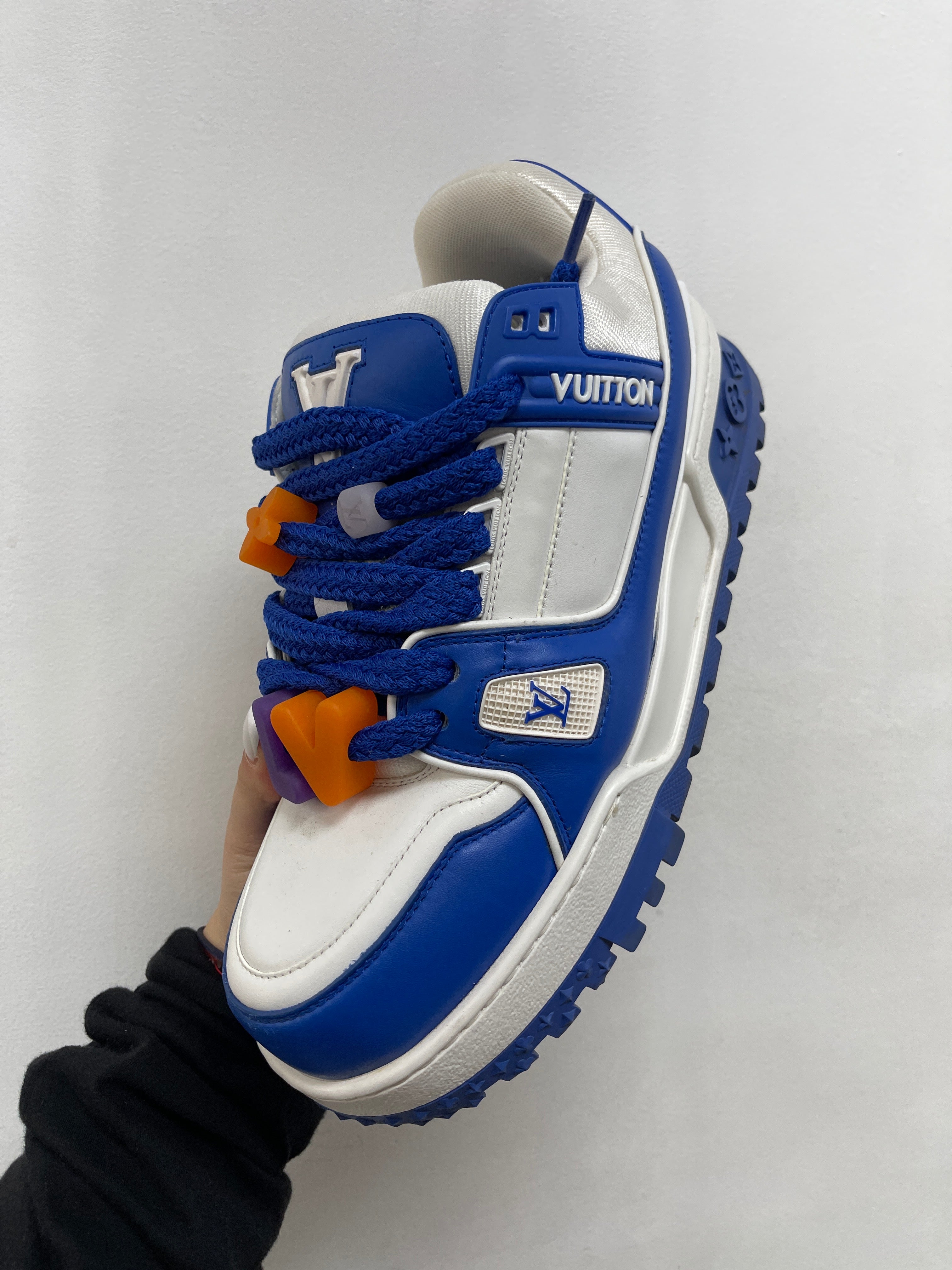 Louis Vuitton Blue Maxi Trainer Sneakers