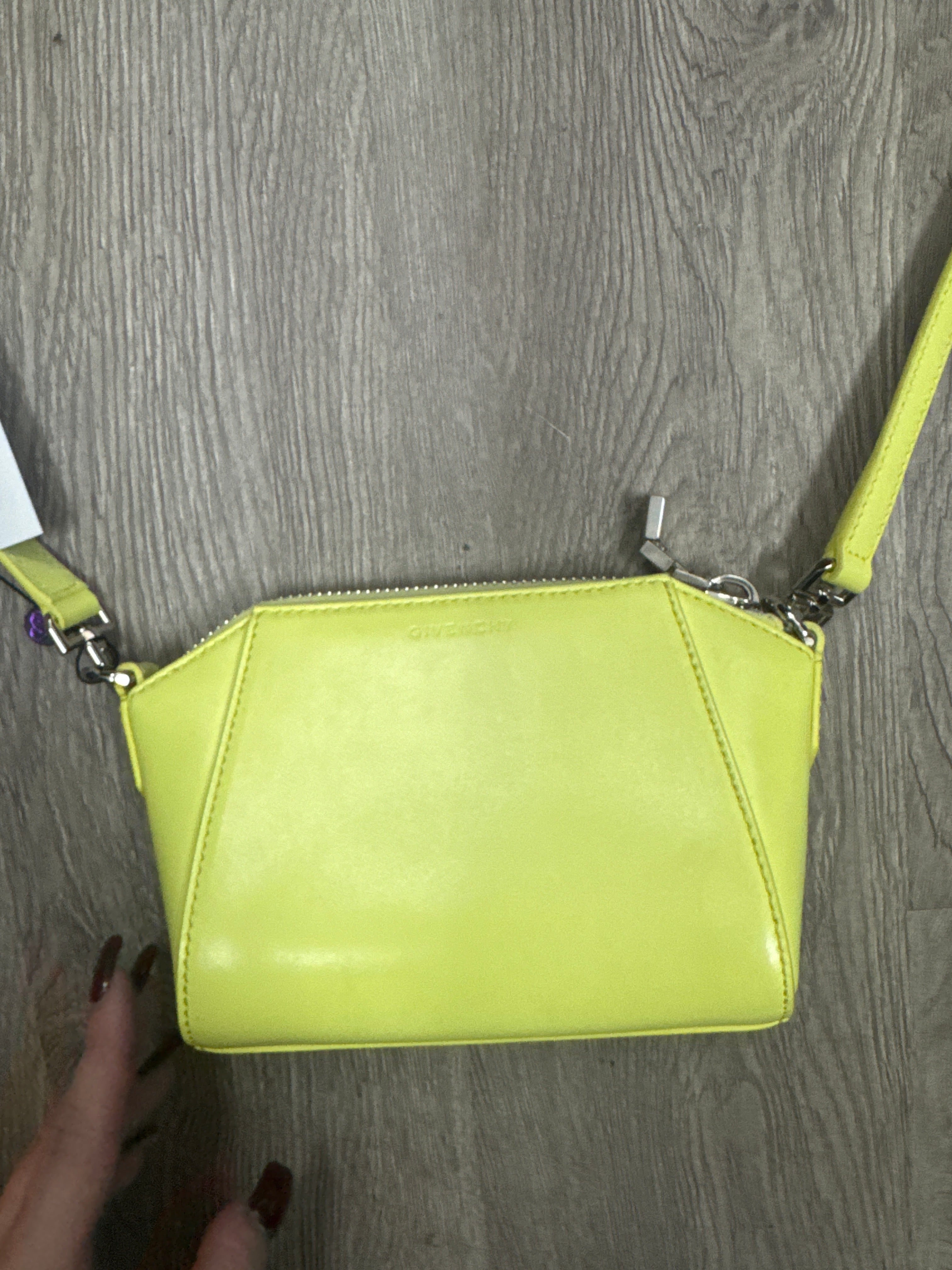 Givenchy Yellow Antigona Cross Body Bag
