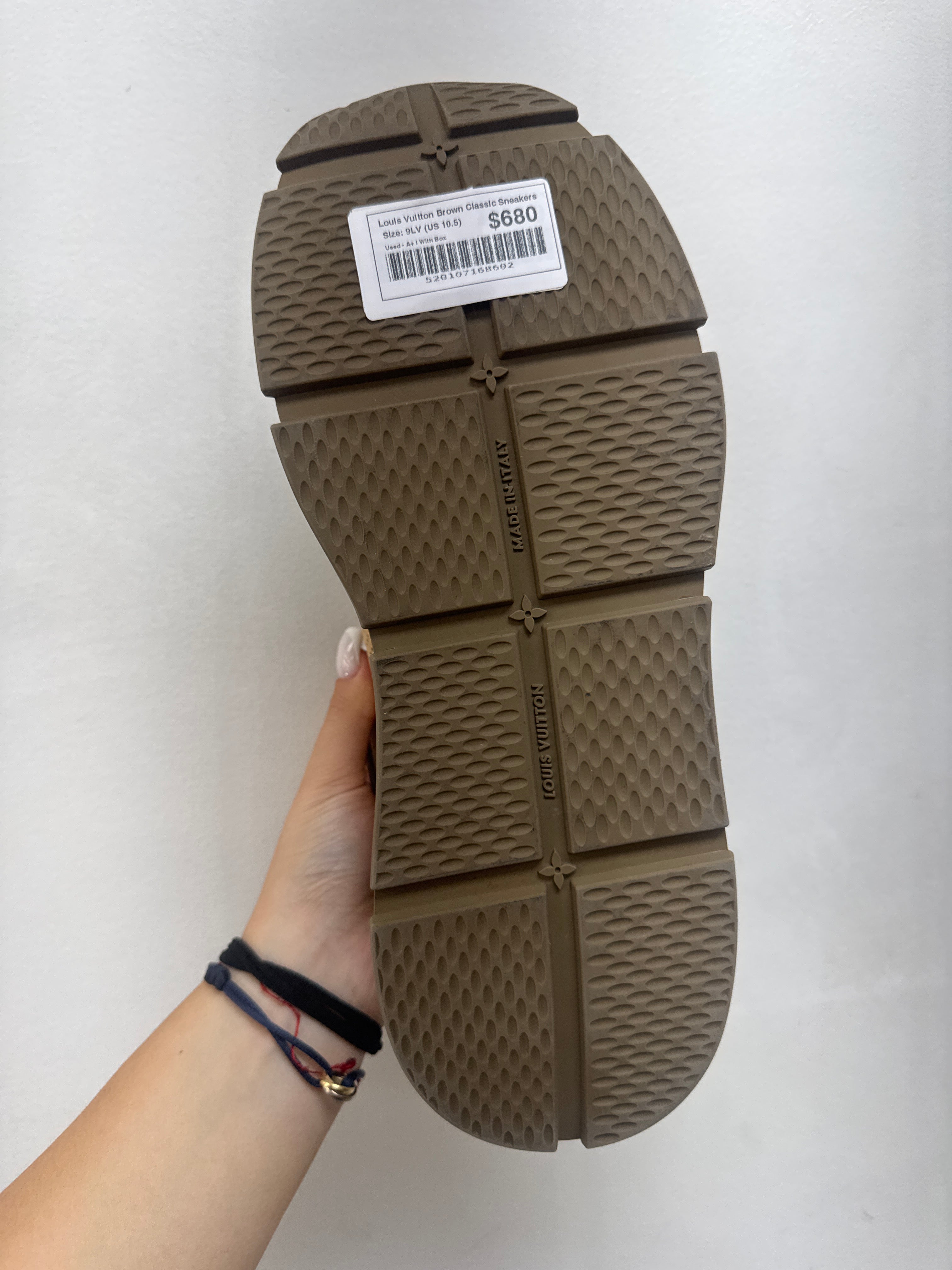 Louis Vuitton Brown Classic Sneakers