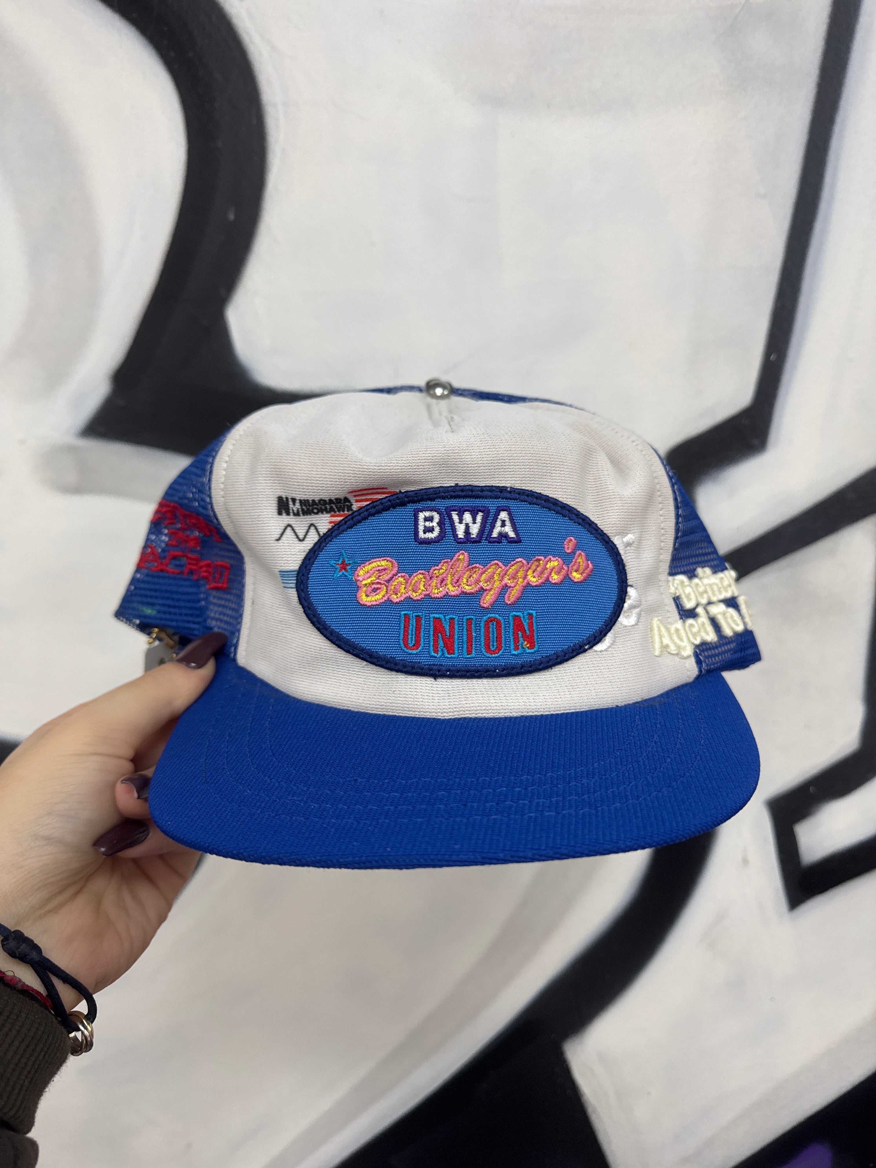 Better With Age 'Bootlegger's Union' White & Blue Hat