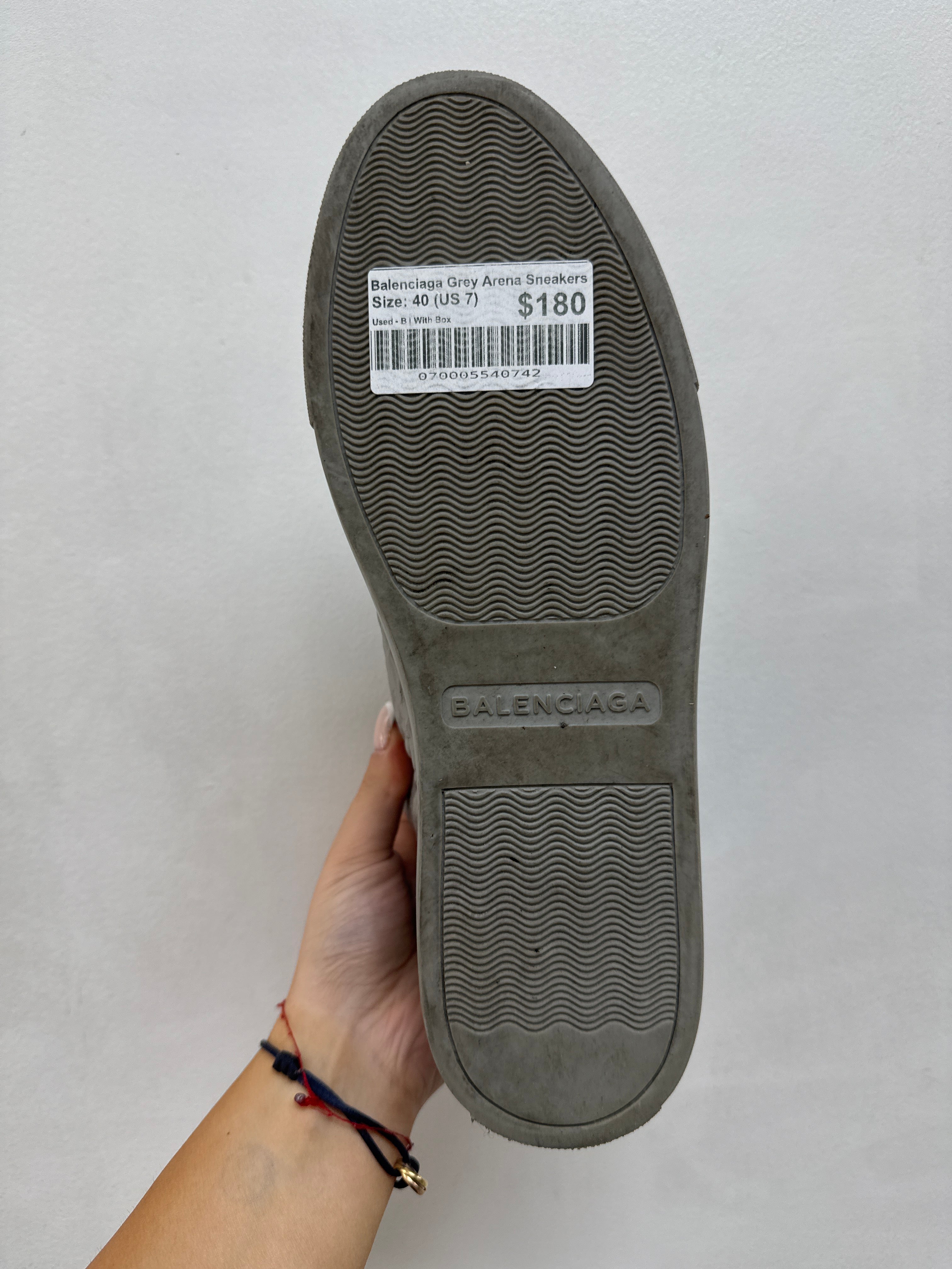Balenciaga Grey Arena Sneakers