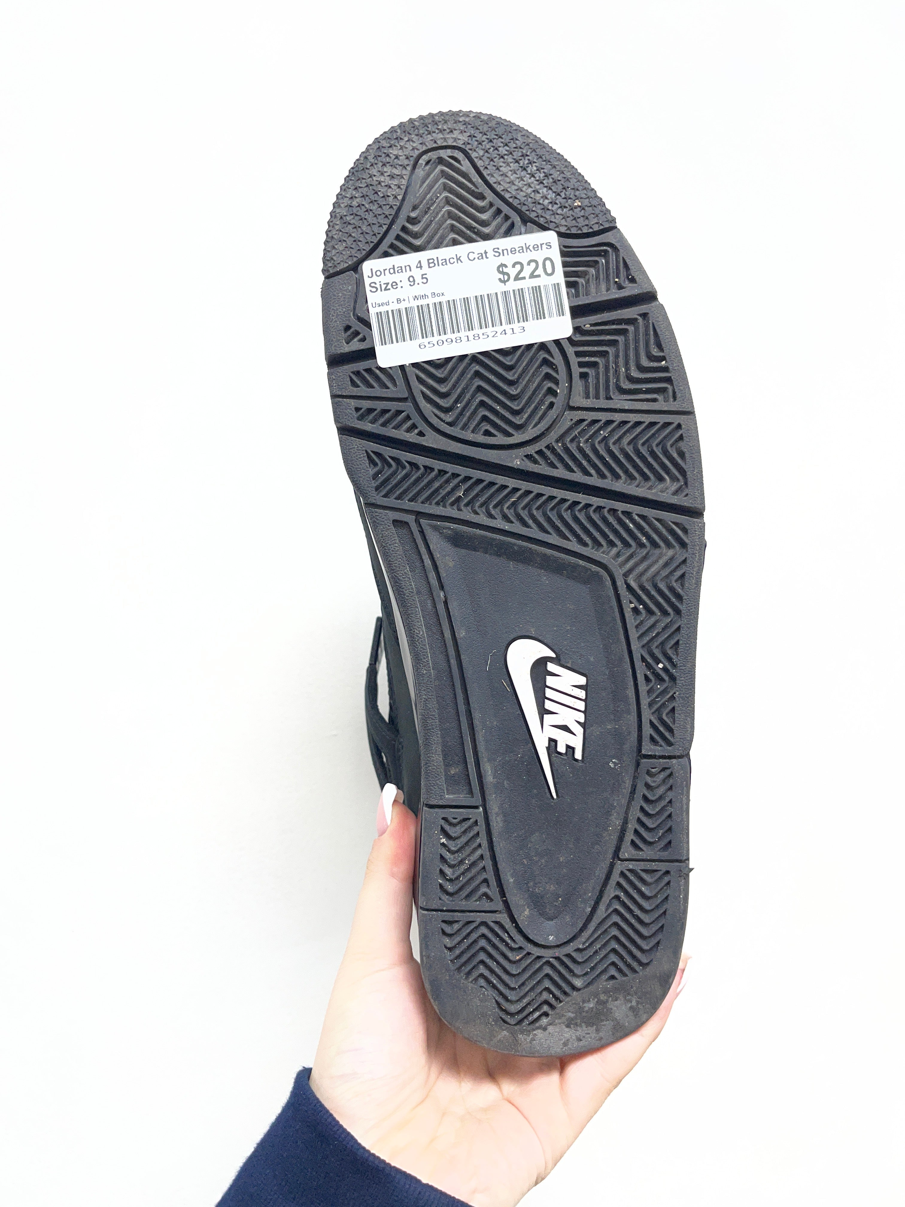 Jordan 4 Black Cat Sneakers