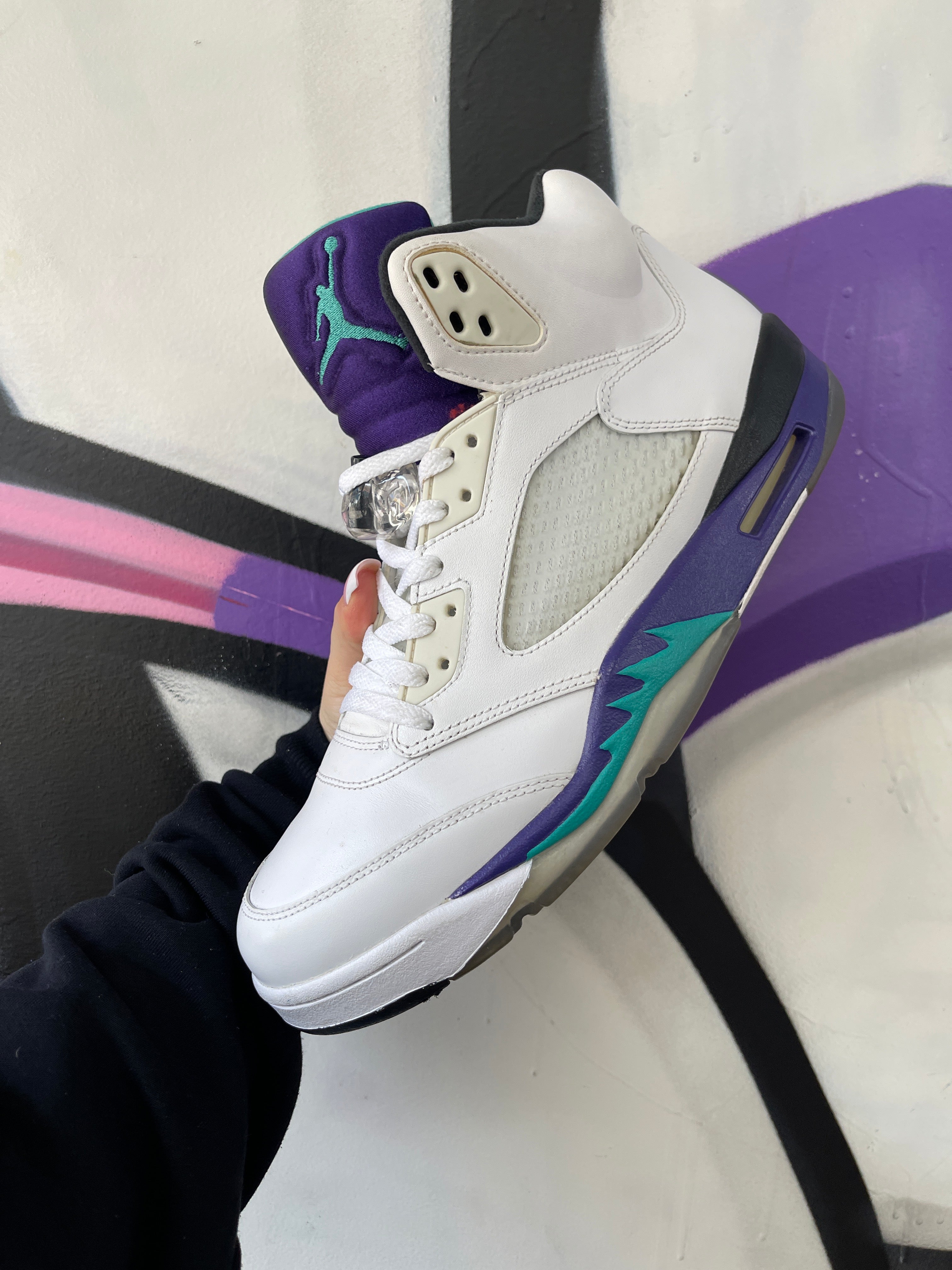 Jordan 5 Grape Sneakers