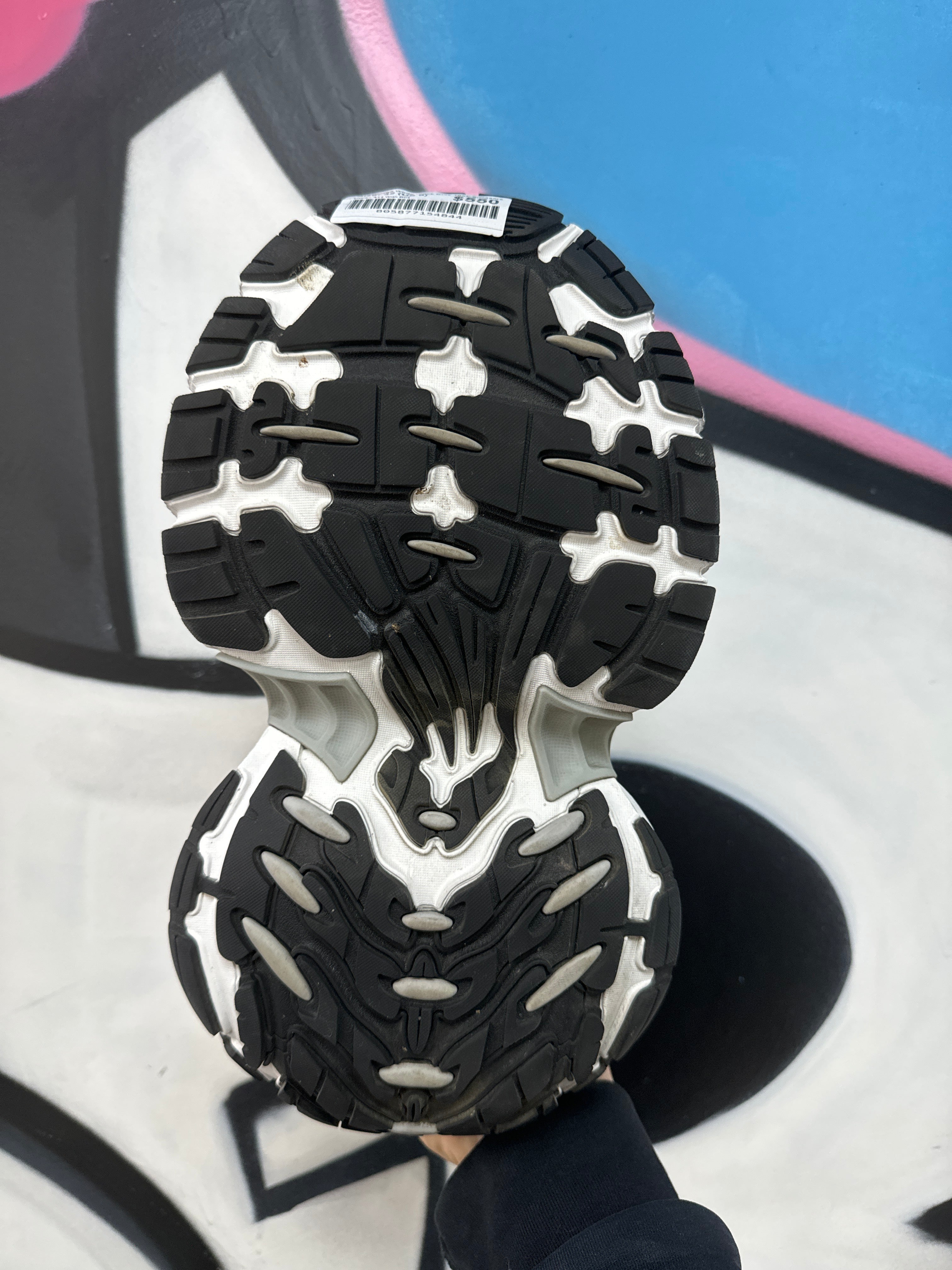 Balenciaga White Black Grey 10XL Sneakers