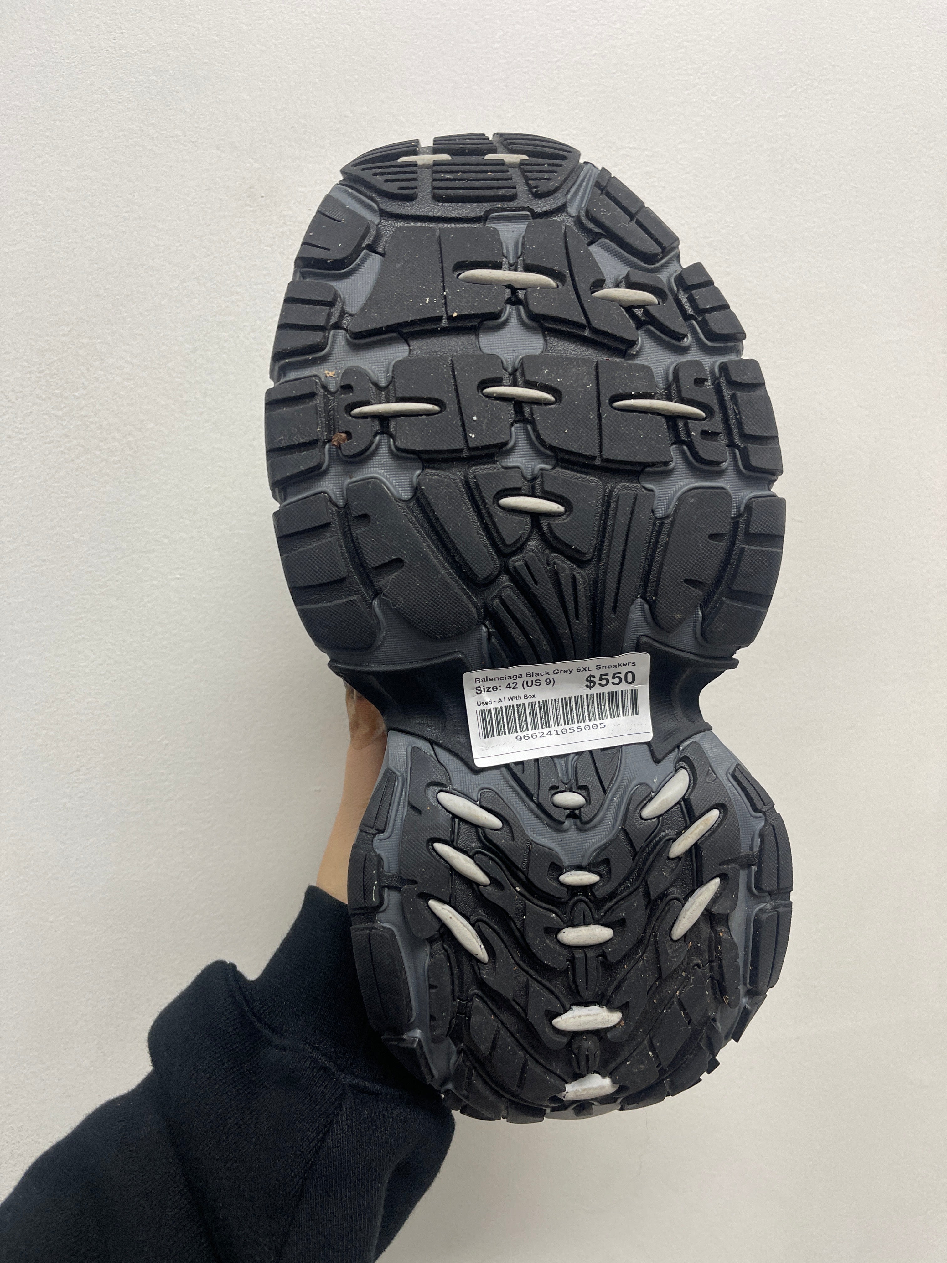 Balenciaga Black Grey 6XL Sneakers