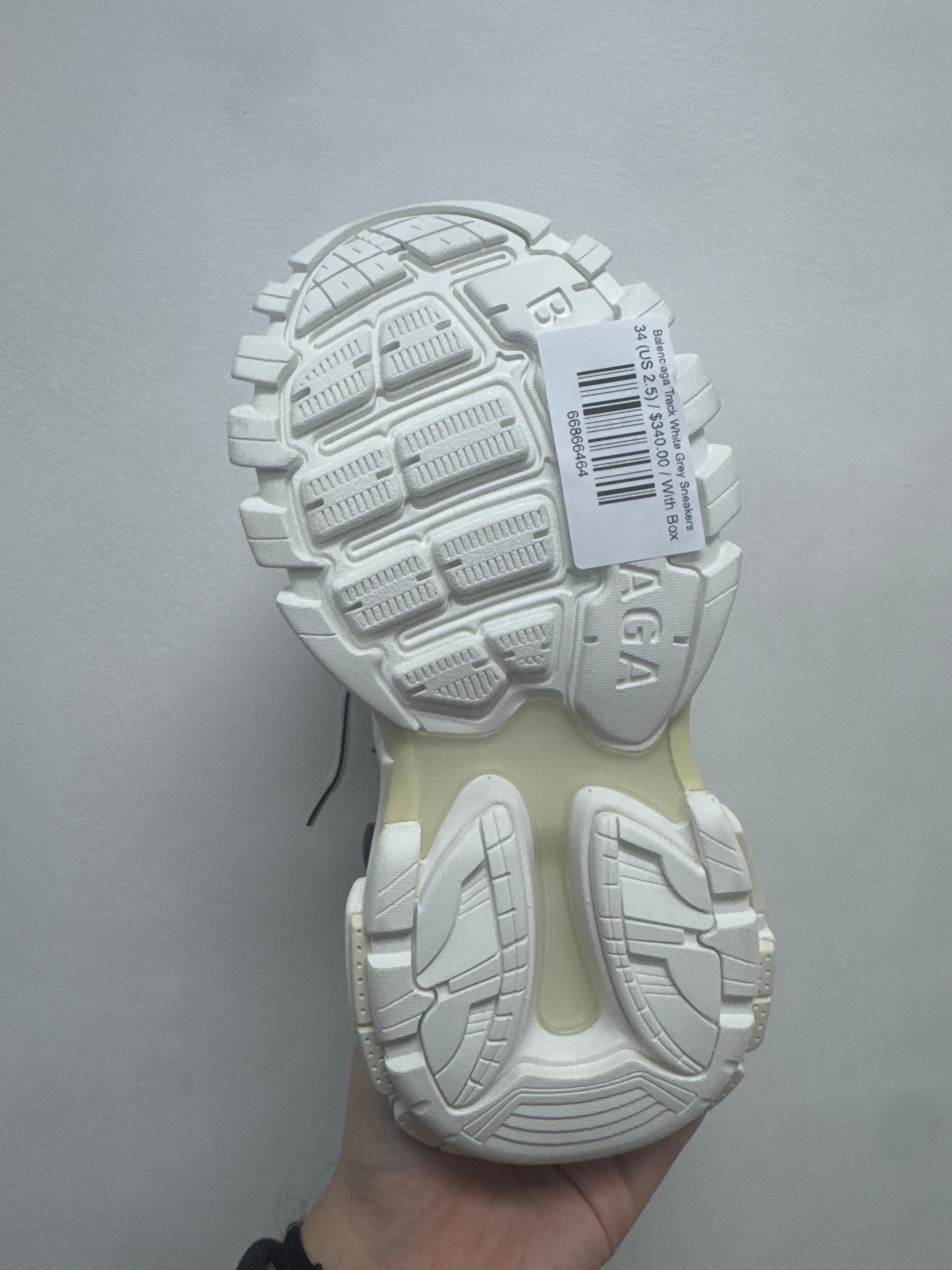 Balenciaga Track White Grey Sneakers