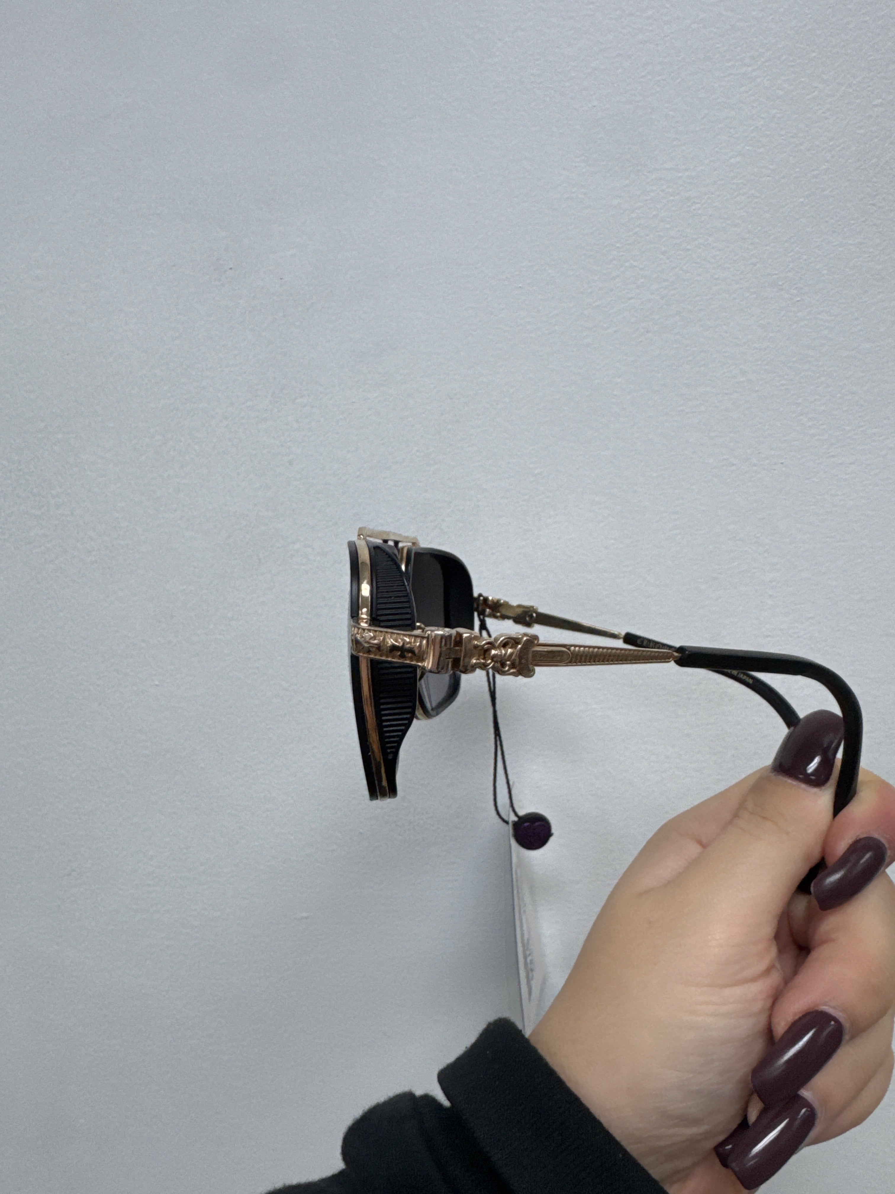 Chrome Hearts Black Pushin Rod II Glasses