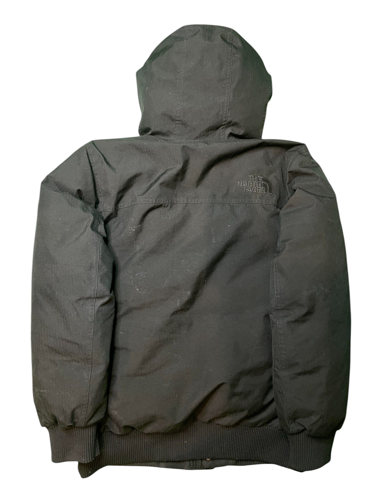 The North Face Fur Bomber Black Coat