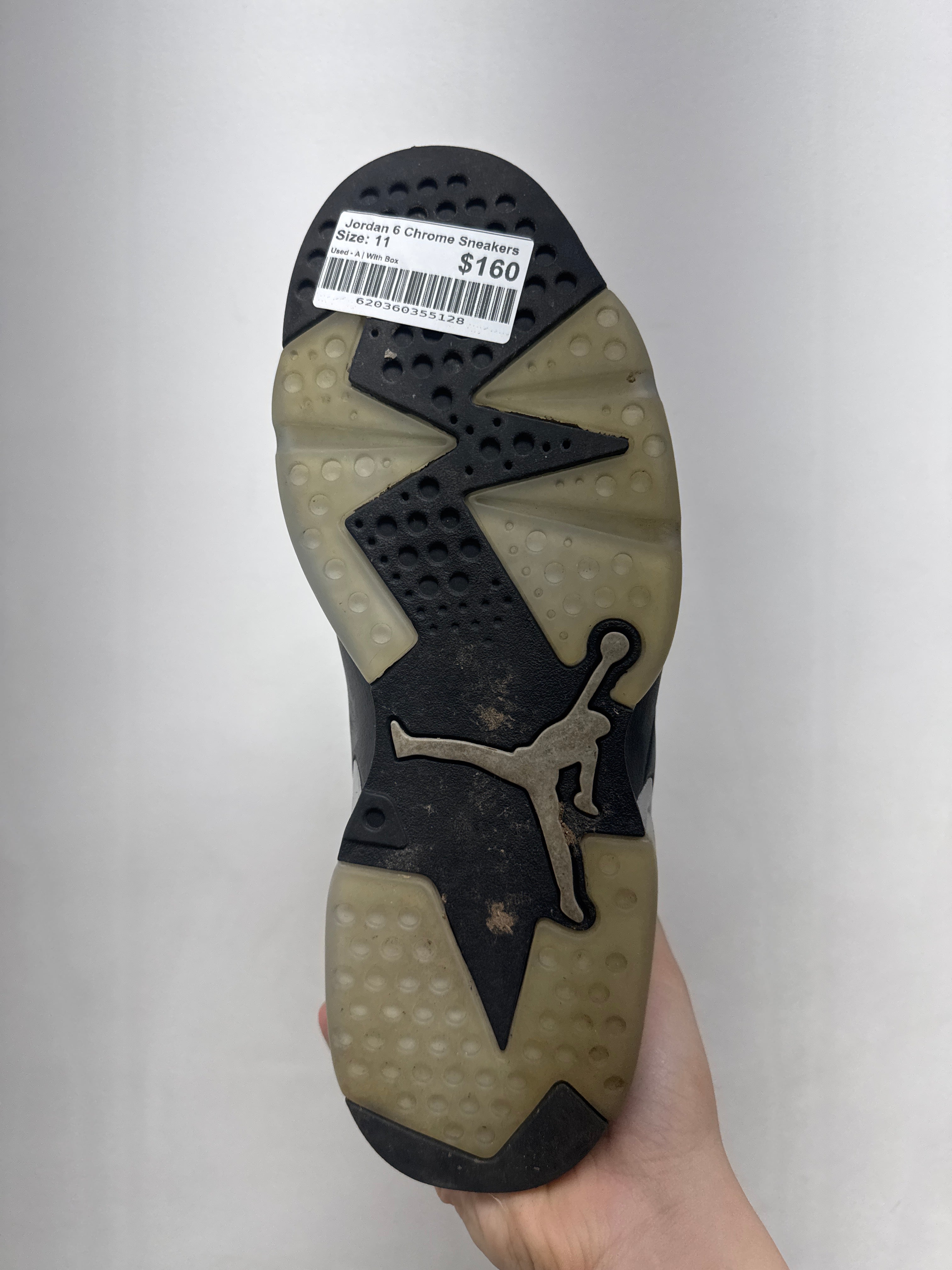 Jordan 6 Chrome Sneakers