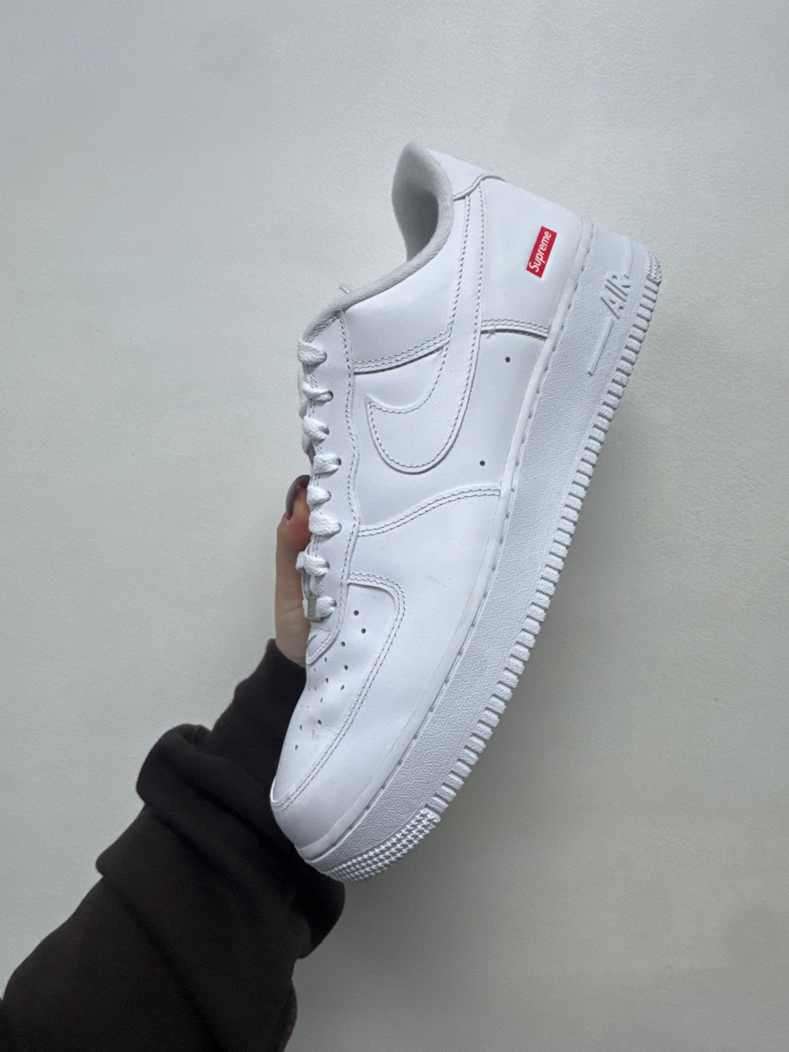 Nike Supreme AF1 White Sneakers