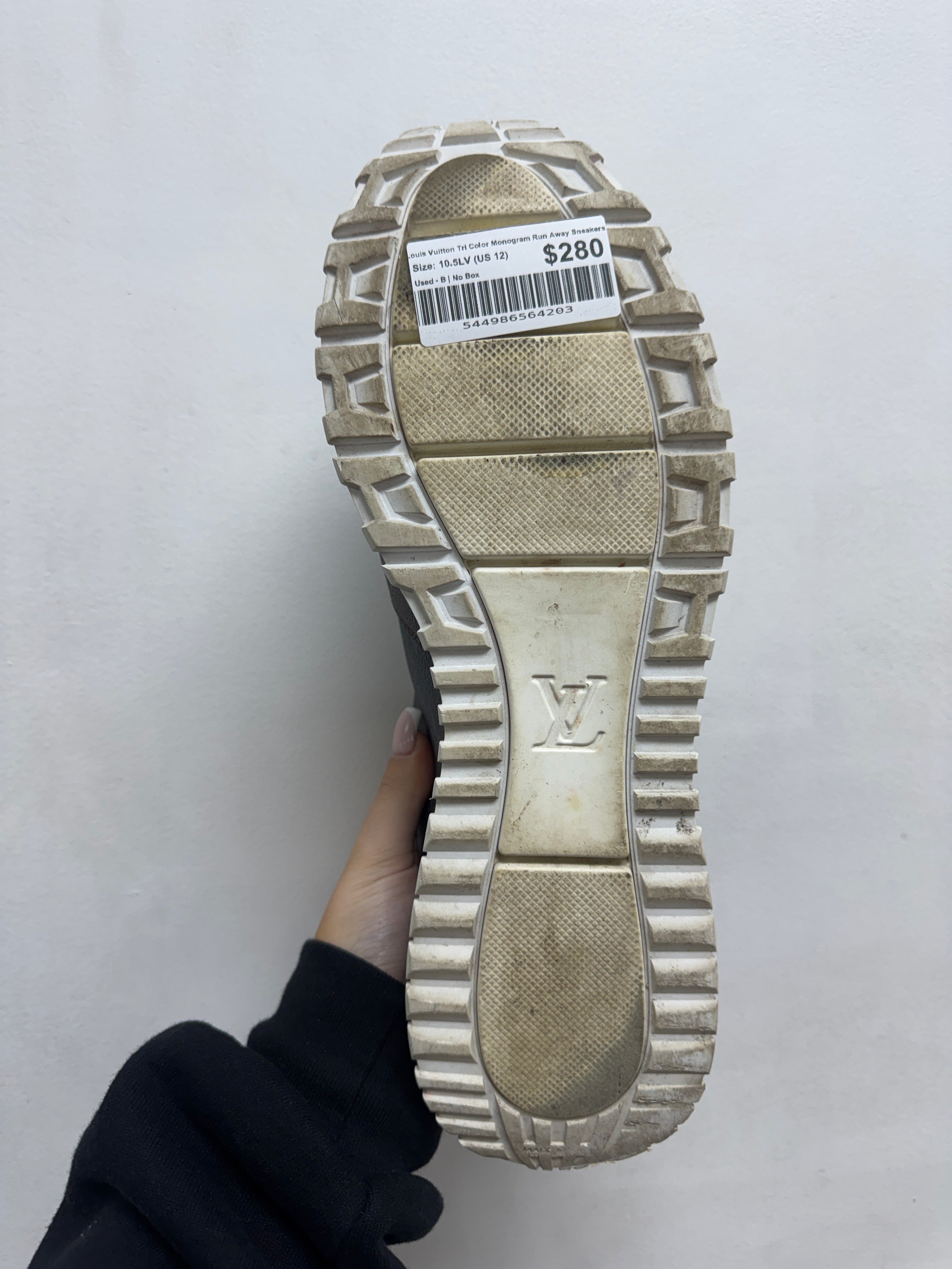 Louis Vuitton Tri Color Monogram Run Away Sneakers