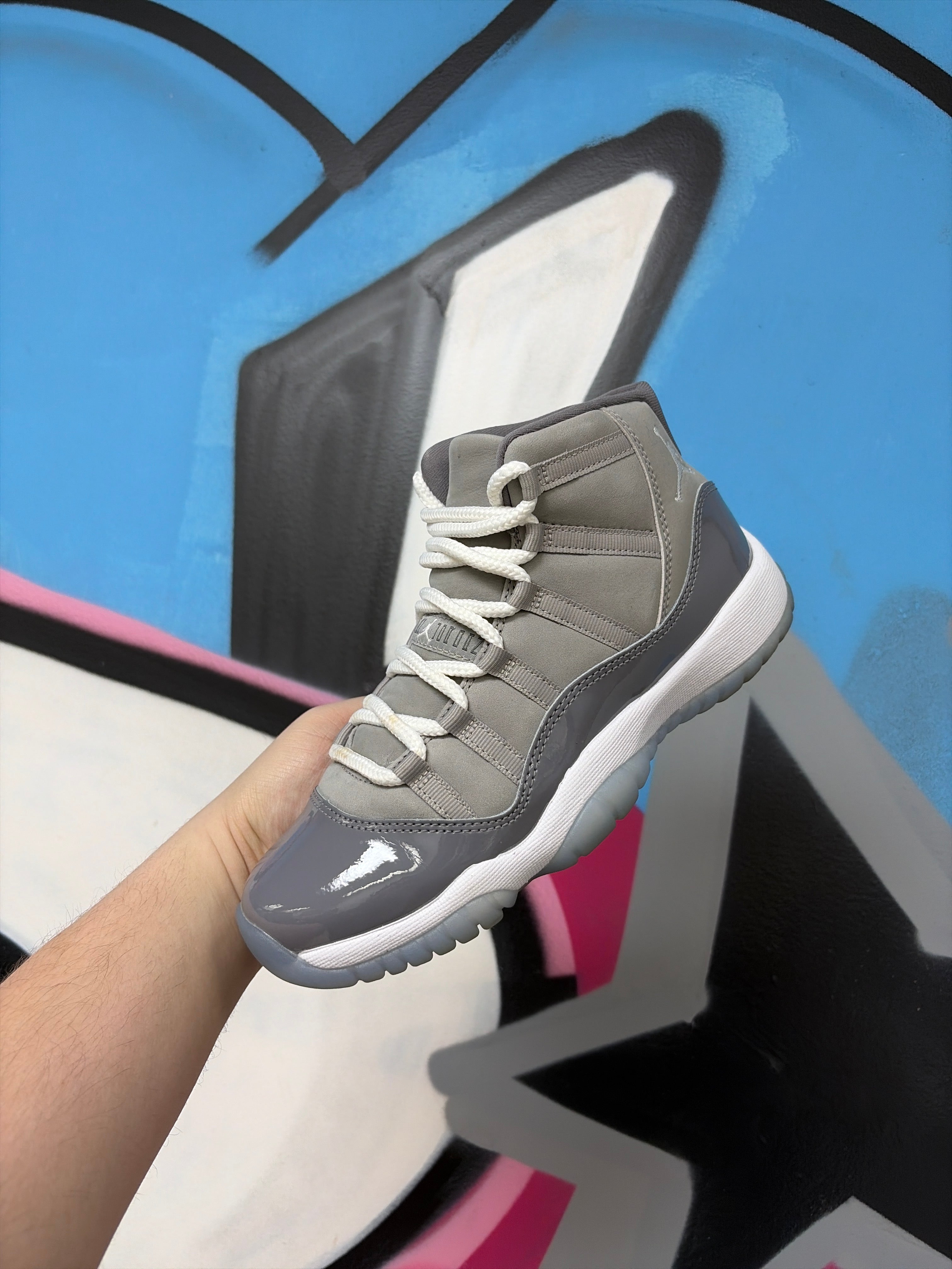Jordan 11 Gool Grey Sneakers